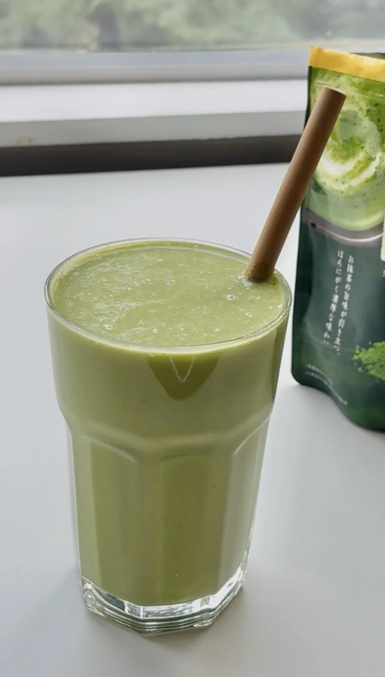 Creamy Matcha Protein Smoothie for Calm, Steady Energy
