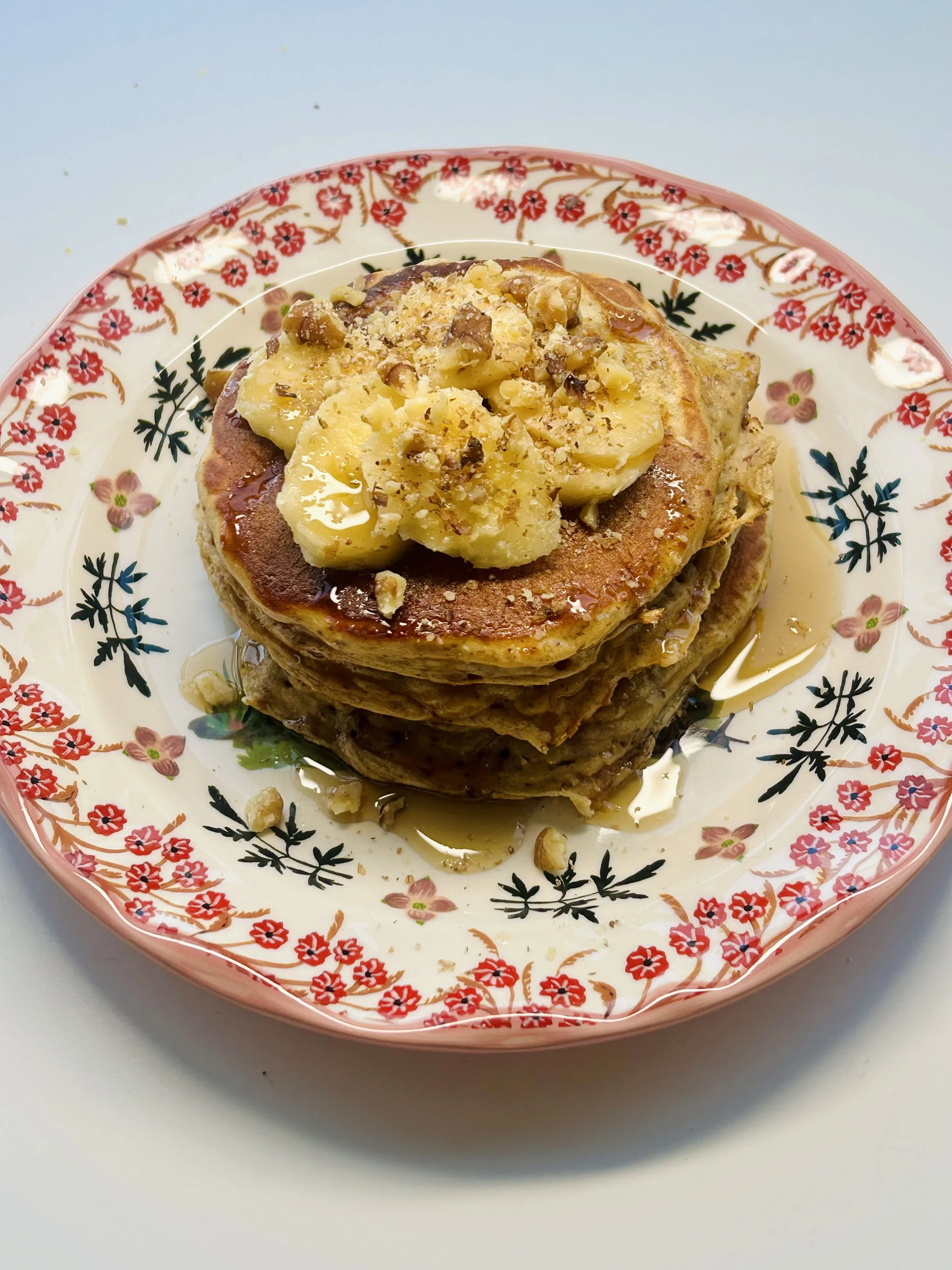 Banana Walnut Pancakes – A Nourishing Breakfast for Brain &amp; Body