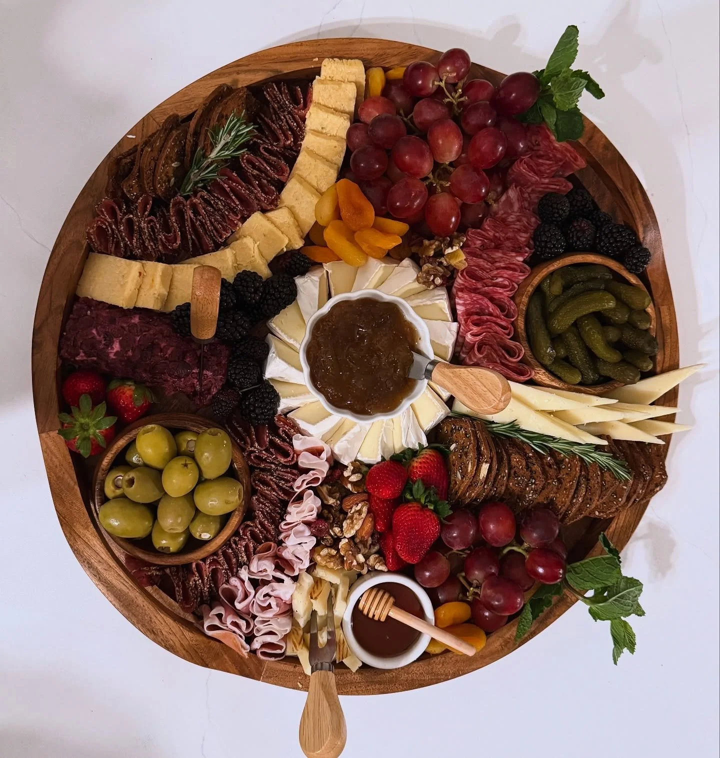 Gather, graze, and enjoy!
.
.
.
.
.
.
.
.
#701grazing #701 #charcuterie #grazing #grazingtable #grazingplate #cheese #cheeseplate #cheeseboard #mobilecharcuterie #charcuteriebar #cheesecart #charcuteriecart #bridalshower #wedding #openhouse #babyshow