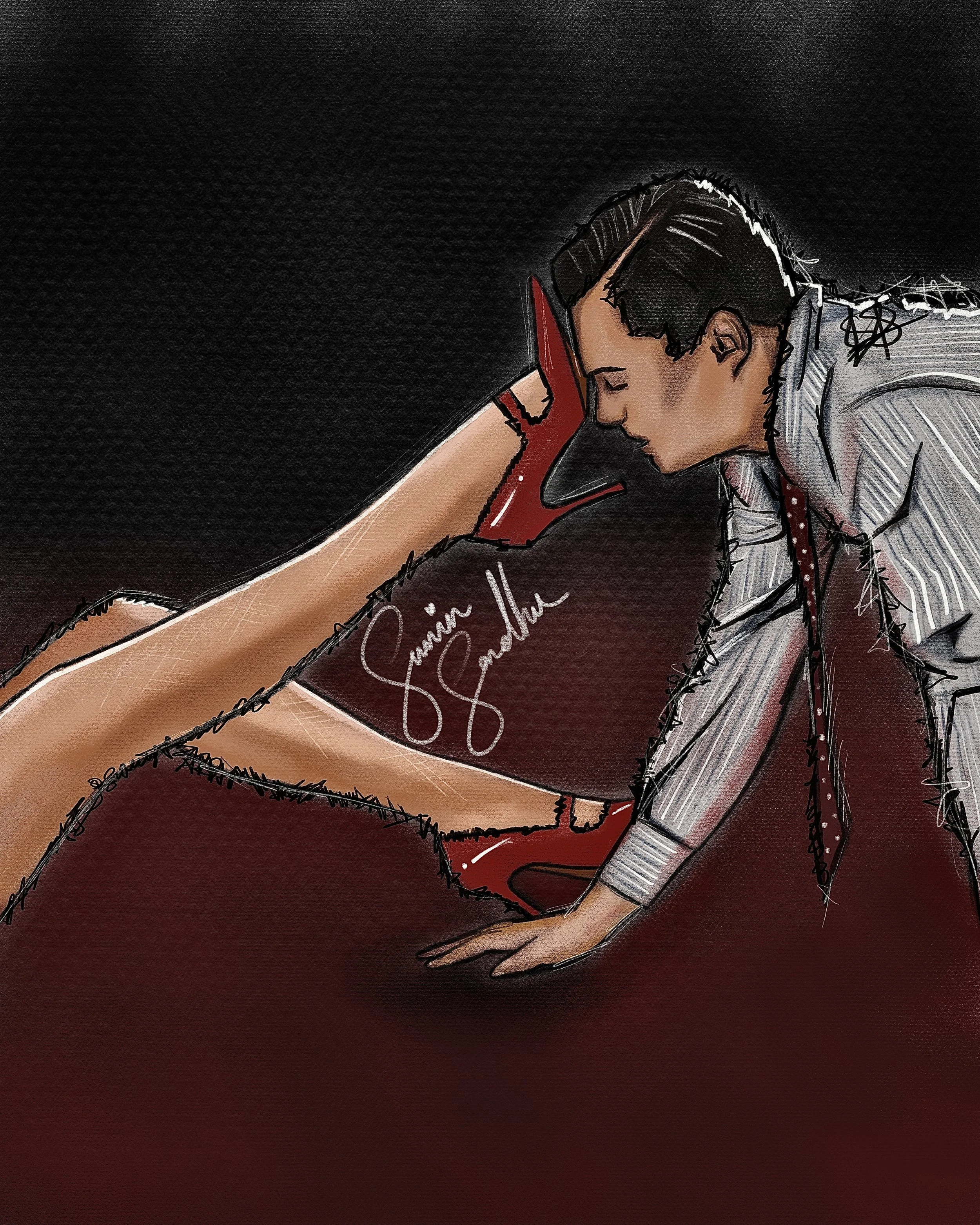 "Wolf Of Wall Street" (2024) Digital Art, 