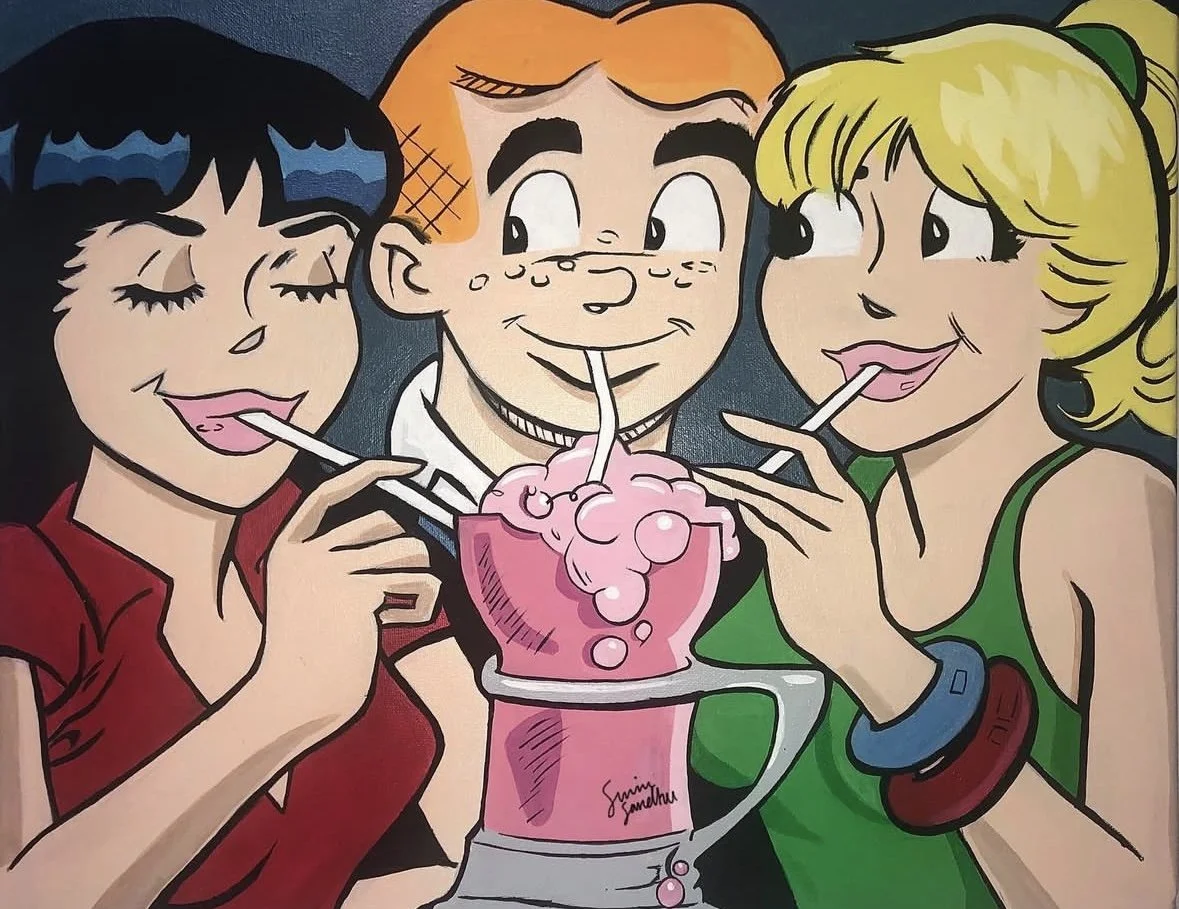 "Archie's" (2020) Acrylic On Canvas, 18" x 24" Inches 