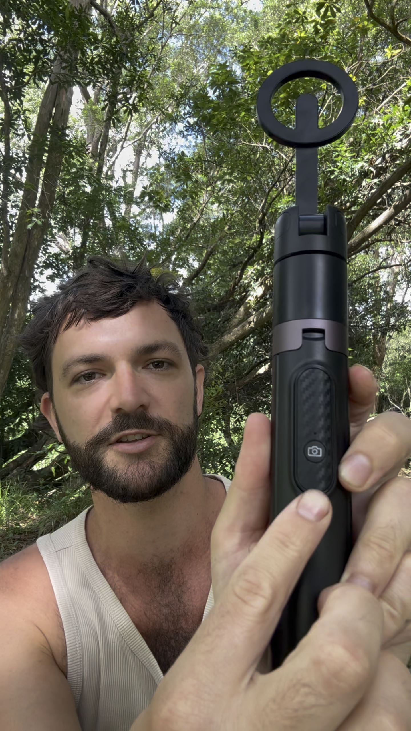 Tripod Review - TONEOF 68" Magnetic Cell Phone Tripod with Light (Amazon)