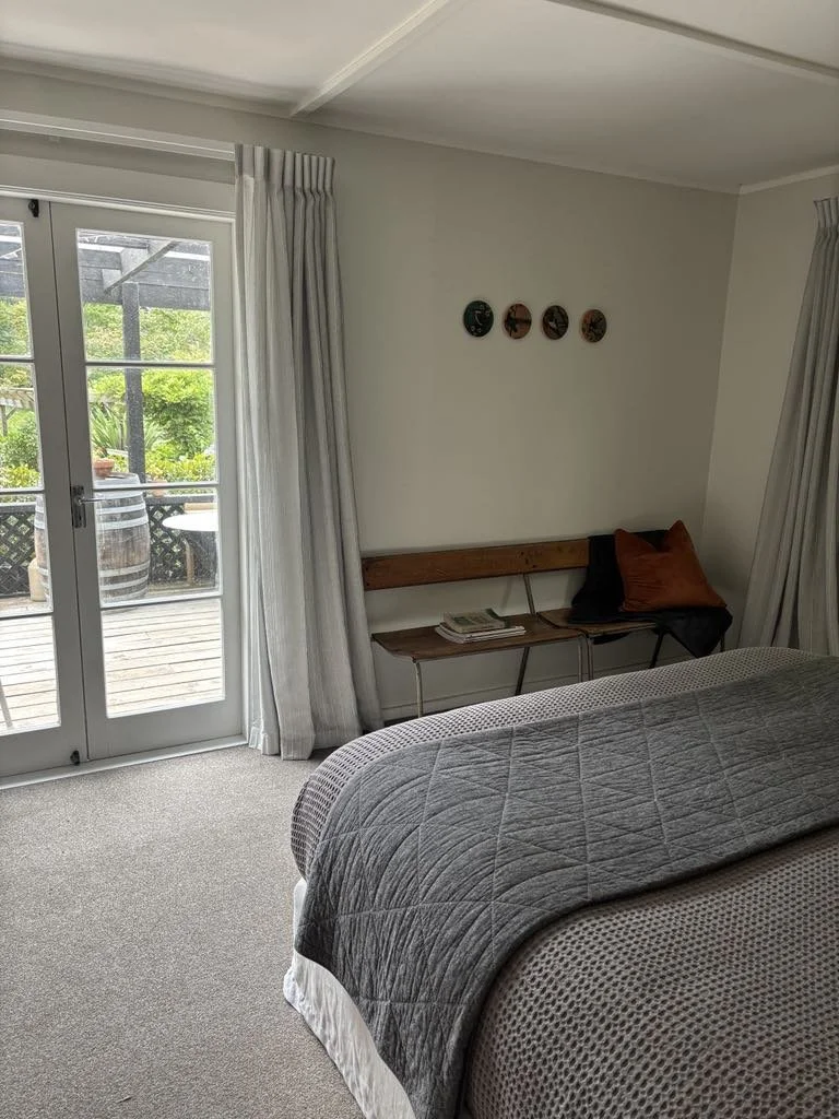 Enjoy the view from bed with a morning coffee!