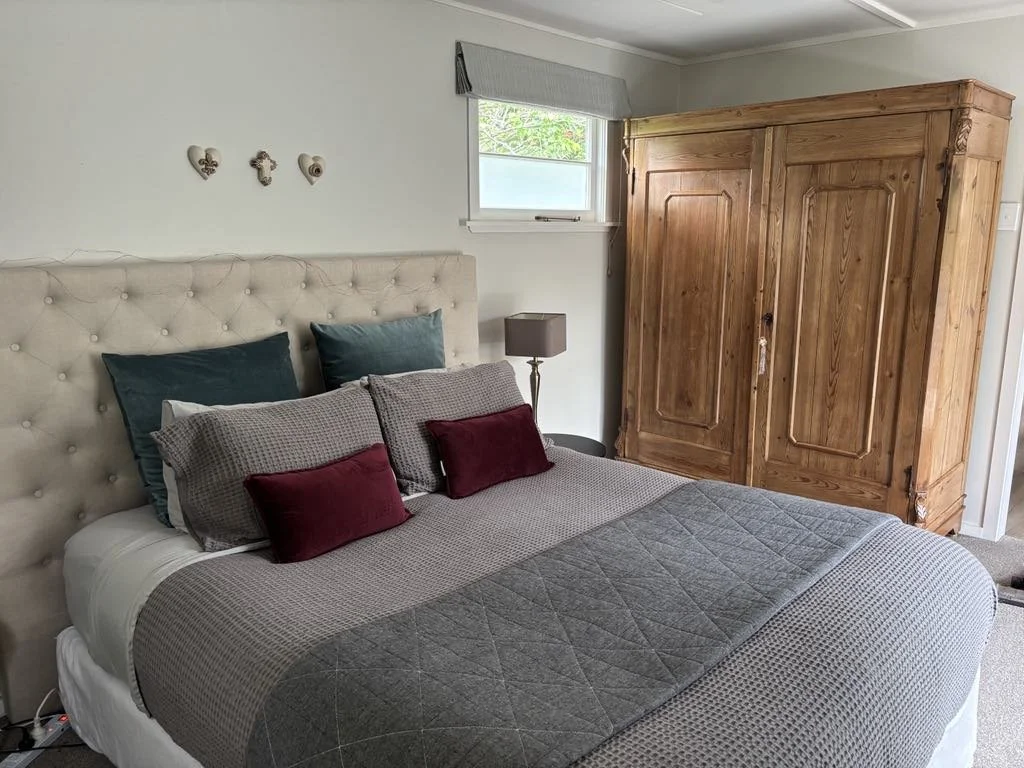 Comfortable King bed awaits!