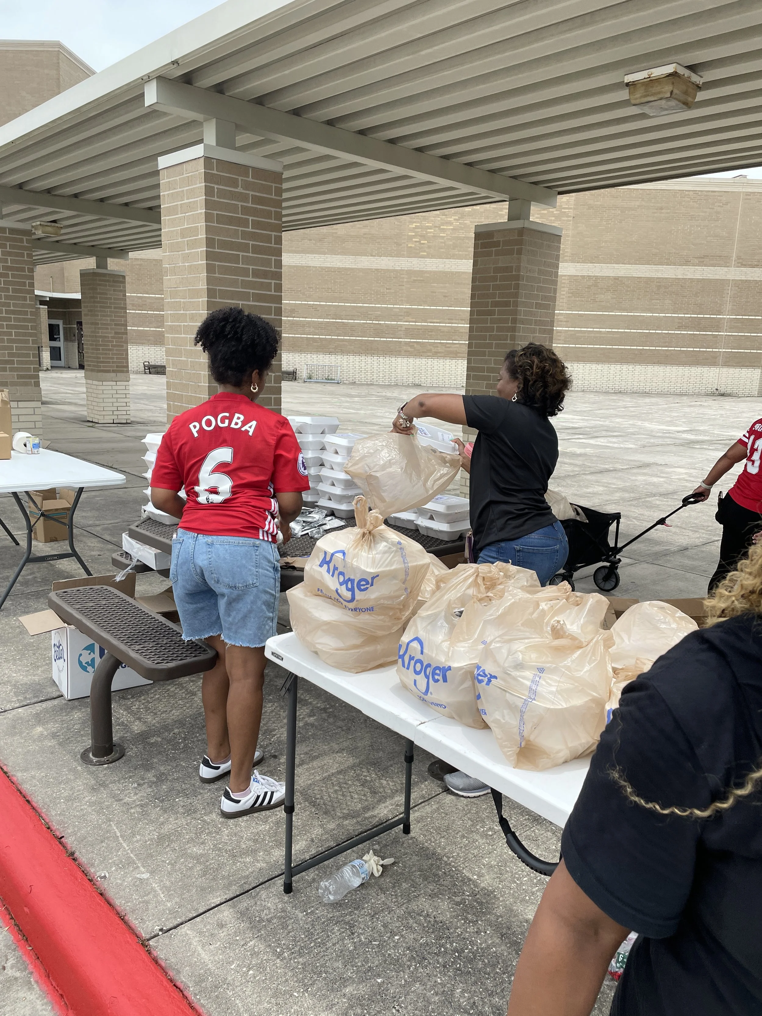 Hurricane Beryl - Food Distribution Drive