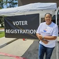 Voter Registration Tent