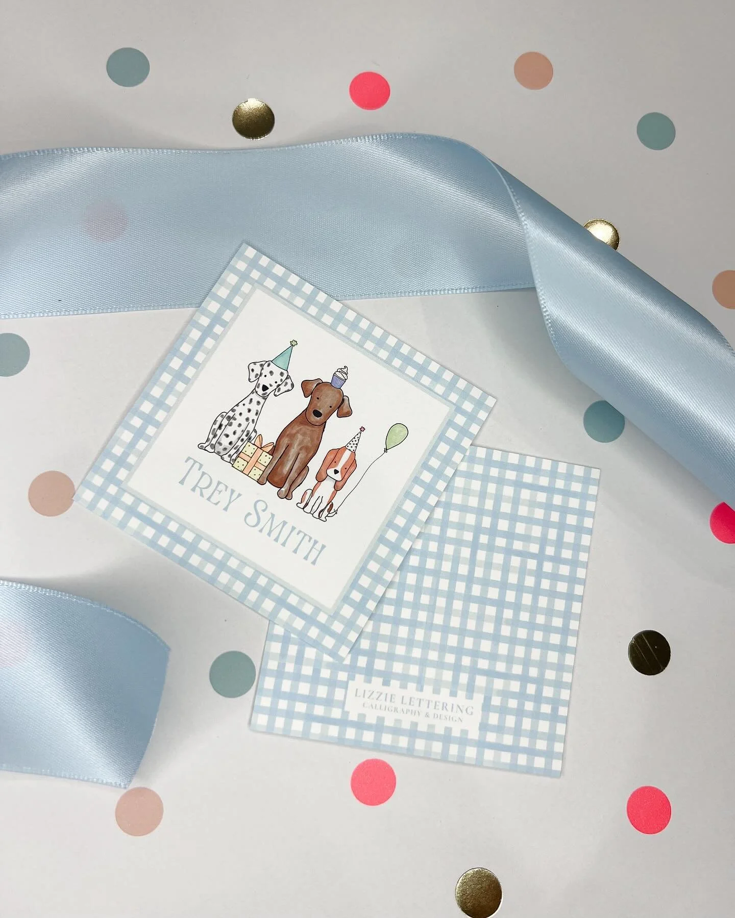 Pawty time!! The cutest enclosure cards for all those little birthday parties coming up!