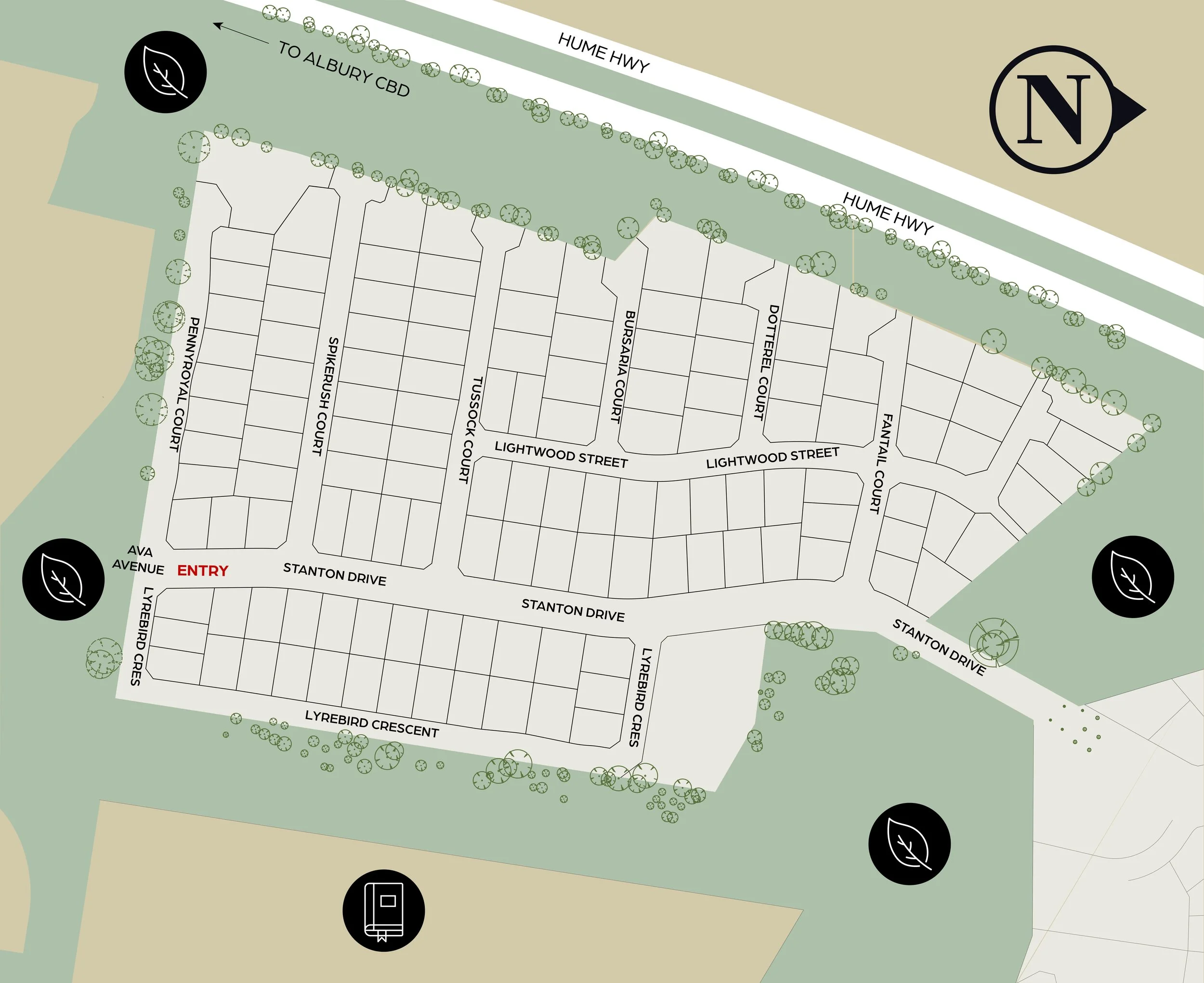 Master Plan Springfield Rise General 1 — Sommerset Rise - Stage 3