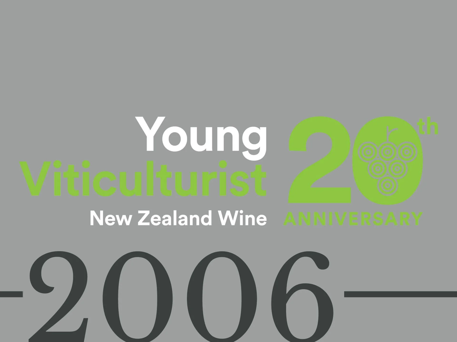 2006 - Marcus wins Young Viticulturist of the Year and wins Young Horticulturist of the Year