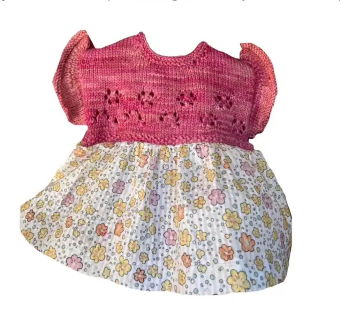 Dainty Details Dress Knitting Kit