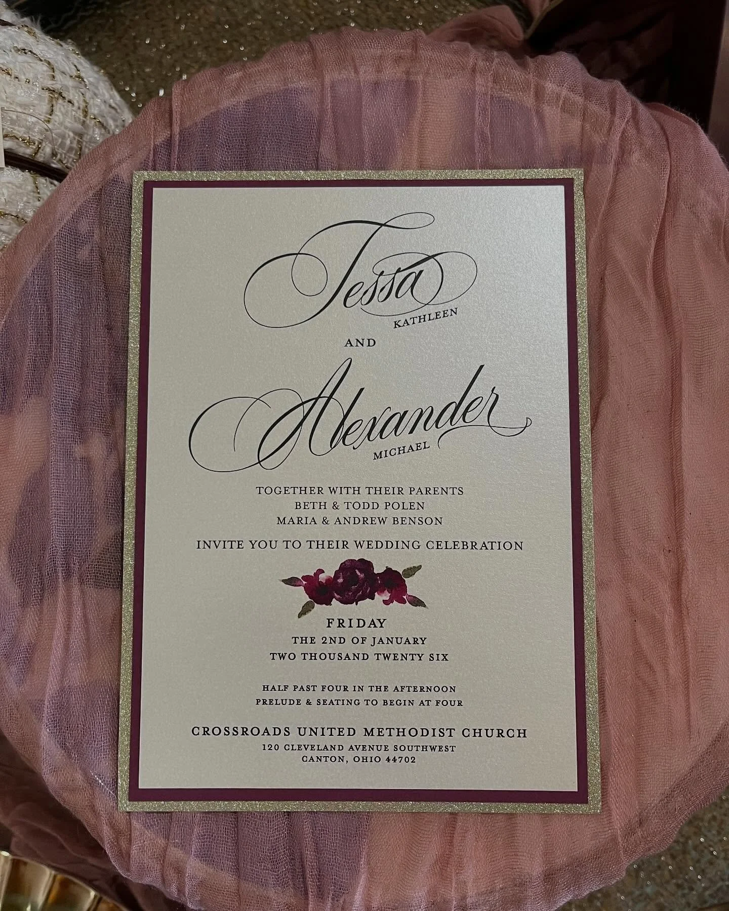 Your dream wedding invitations start here 🤍
Send in your inquiry and let us design a custom invitation perfectly tailored to your special day.