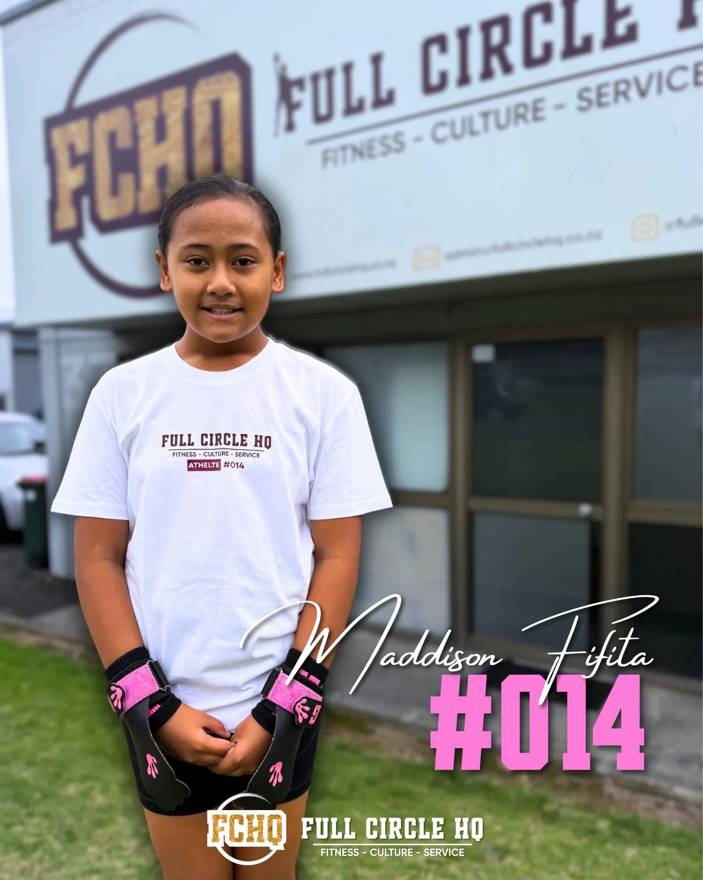 ✨Athlete #014✨ 
All the best to our youngest athlete, Maddison &ldquo;Maddie&rdquo; Fifita.

Who is competing in the @disciplinenextgen comp today!
Competing with the @empiretrainingbox aiga, shes put in so much work with the guidance from her dad @t