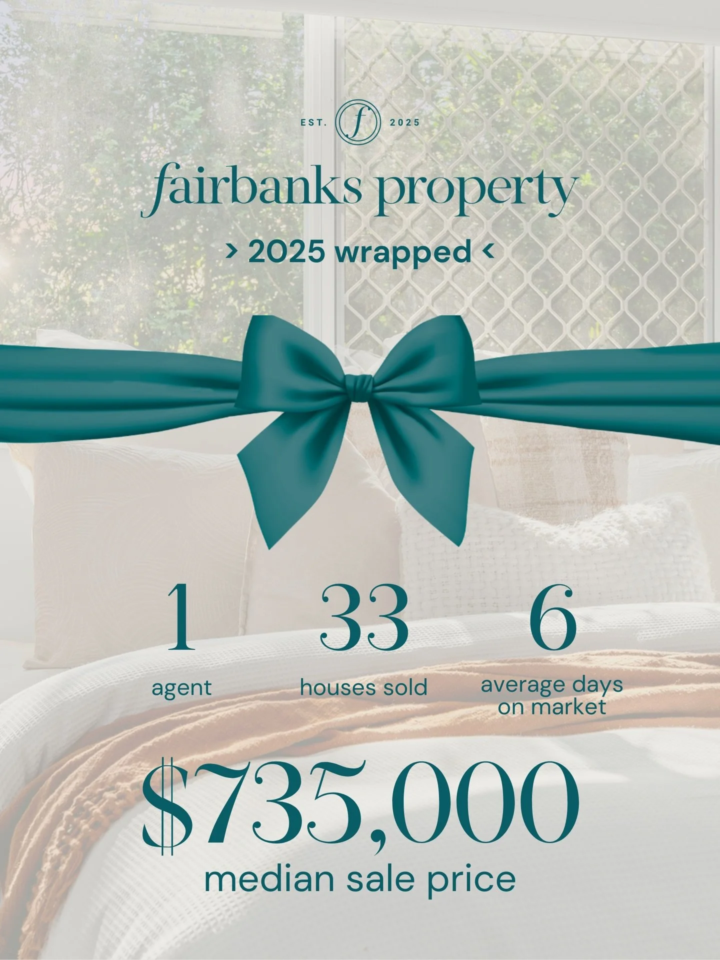 That&rsquo;s a wrap on 2025 at Fairbanks Property ✨