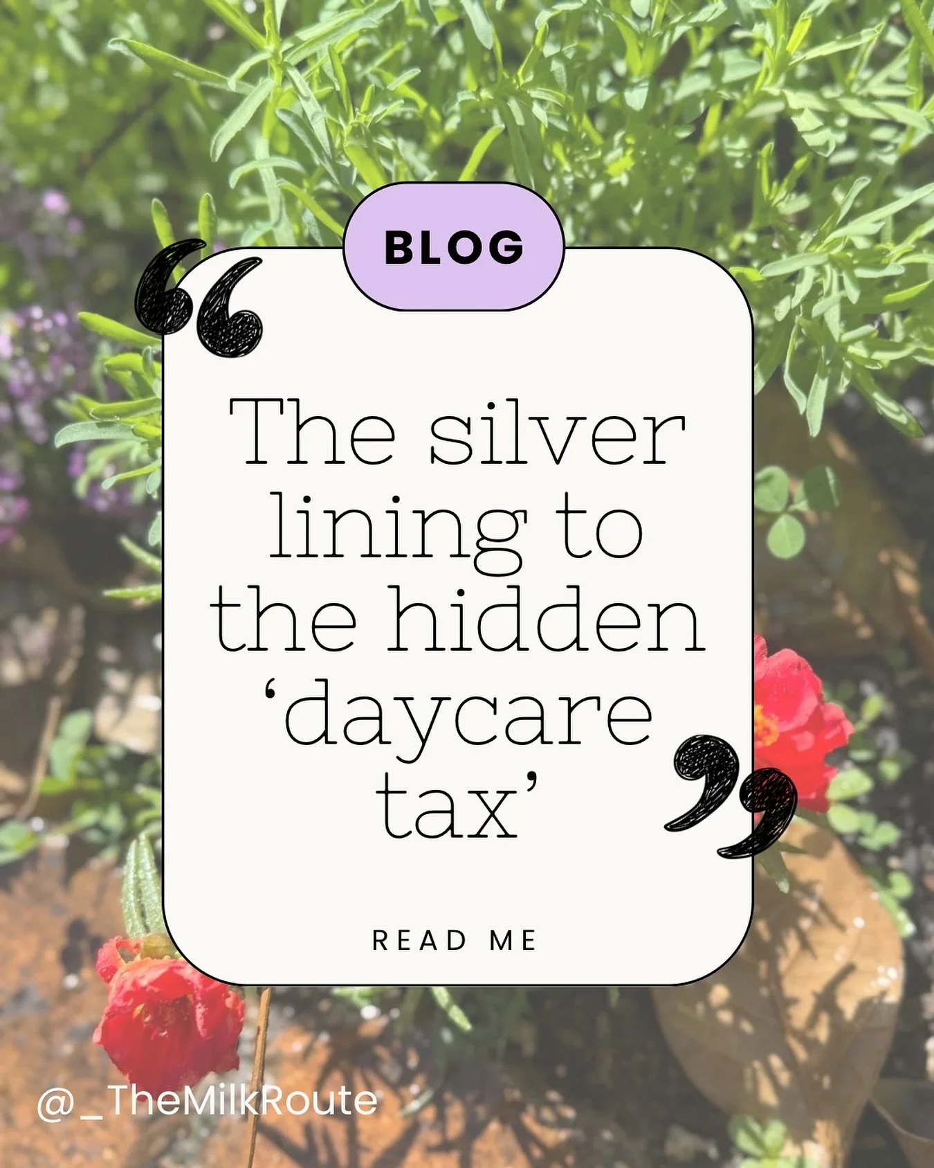 We&rsquo;ve recently started sending our toddler to daycare and honestly I&rsquo;ve never seen so much snot in my life.

Wrote a blog about it and the tax that came with it 🥴

Comment BLOG and a link to read it will be sent to you, or find the link 