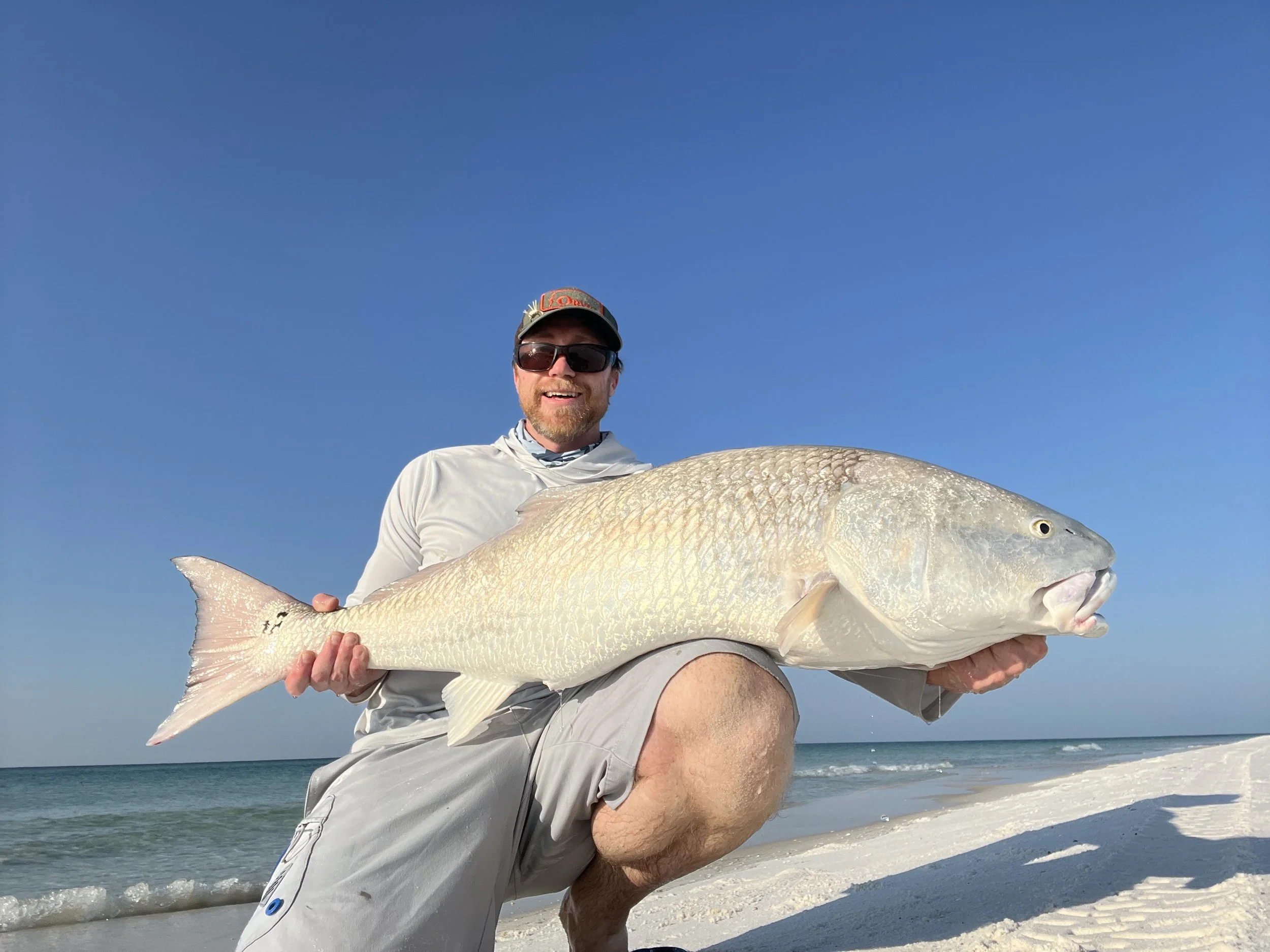 Fly fishing 30A Redfish