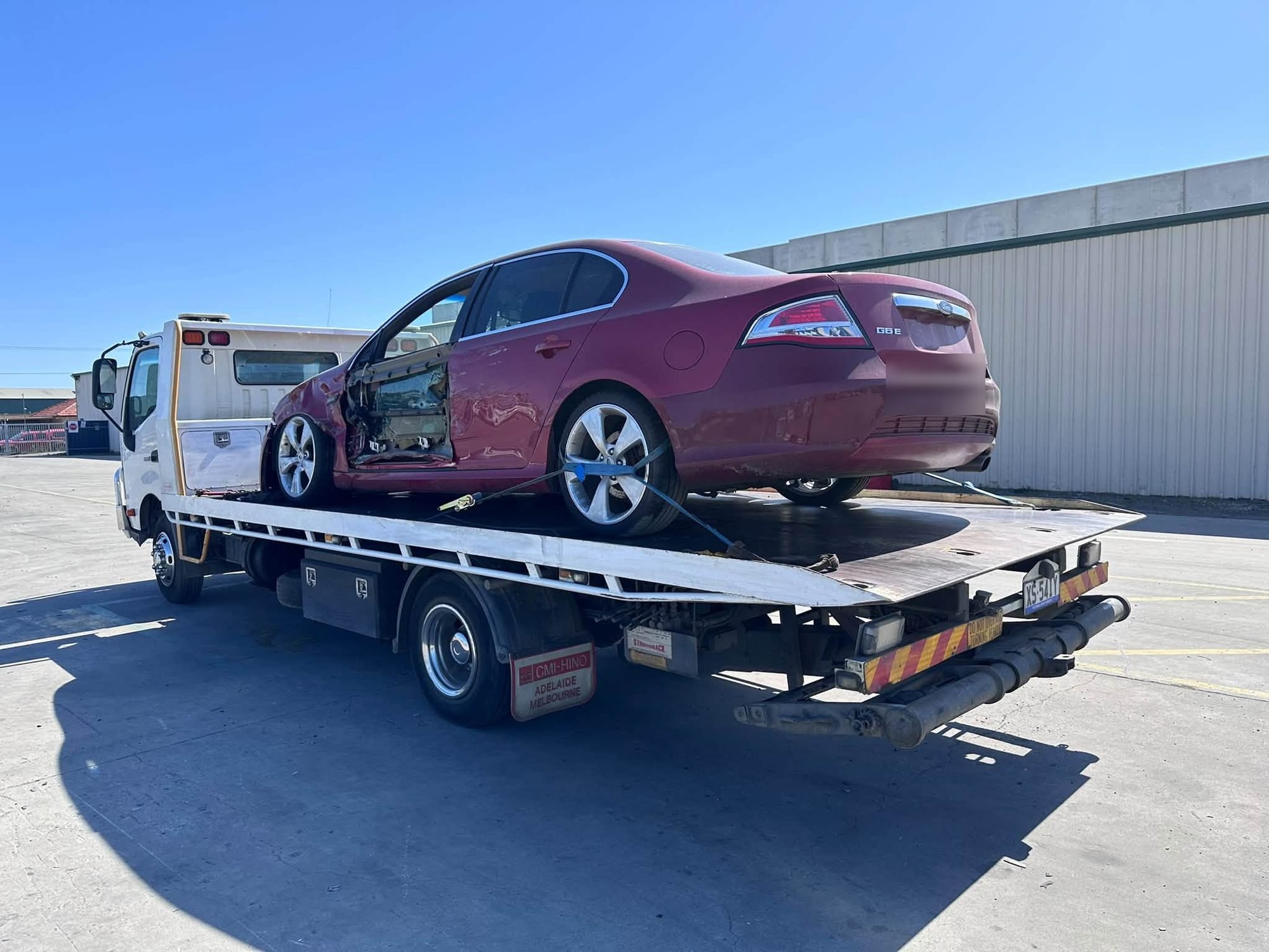 Car pickup in West Lakes