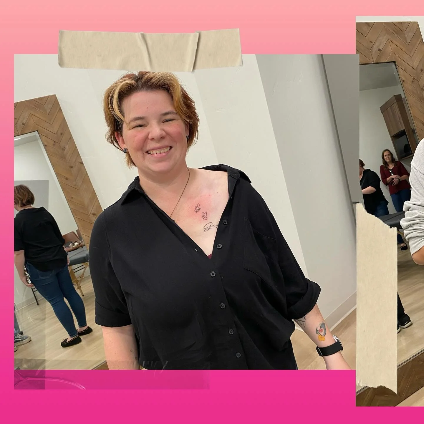 Some of the beauties I got to tattoo at @debutstudios.id anniversary celebration! It was so great to see old friends and new faces alike 🥰💖 it was so much fun and a special thanks to Britney for letting me come tattoo in your gorgeous space! 
#boi