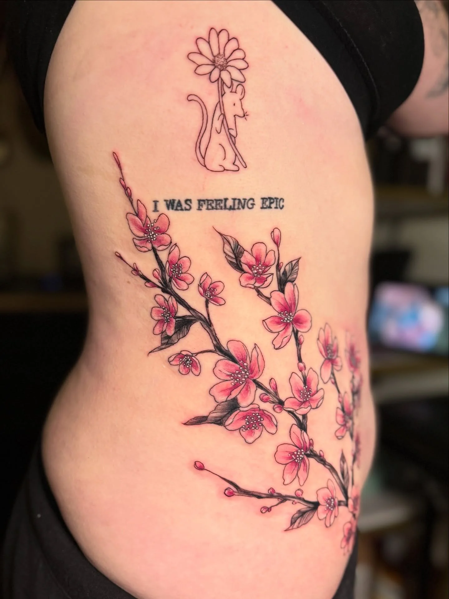 For the loveliest of couples, Tristyn and Michael💕

Thank y&rsquo;all for your continued trust and for all the fun we have when you two are in. From Elden Ring and Skyrim inspired pieces to a sweet matching pair of tattoos and a sweeping cherry blos