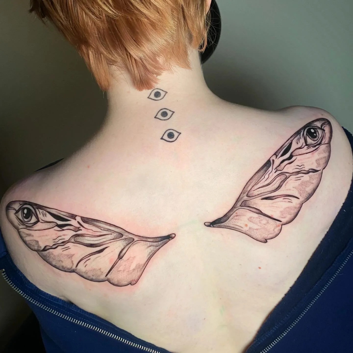 So in love with these wings I got to do!! 😍✨💖 I enjoy doing back tattoos so much 🥰

✨My books are open!! Looking for your next tattoo? Let&rsquo;s get you in my schedule!! DM or text me at (208)260-1185 to inquire 💖

#boise #tattoos #boisetattooa