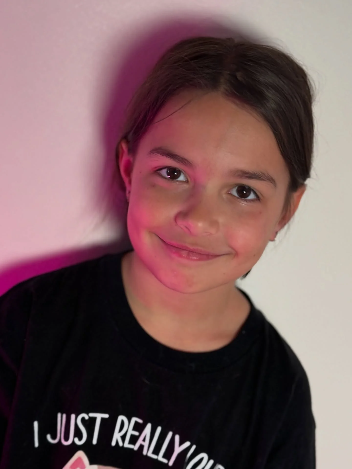 I&rsquo;m not sure who was more excited for this moment, but I had the best time getting to pierce my oldest again and we went straight for her seconds. Fuggler in hand, she sat like a boss and did a couple of the best poses I&rsquo;ve seen in the mi