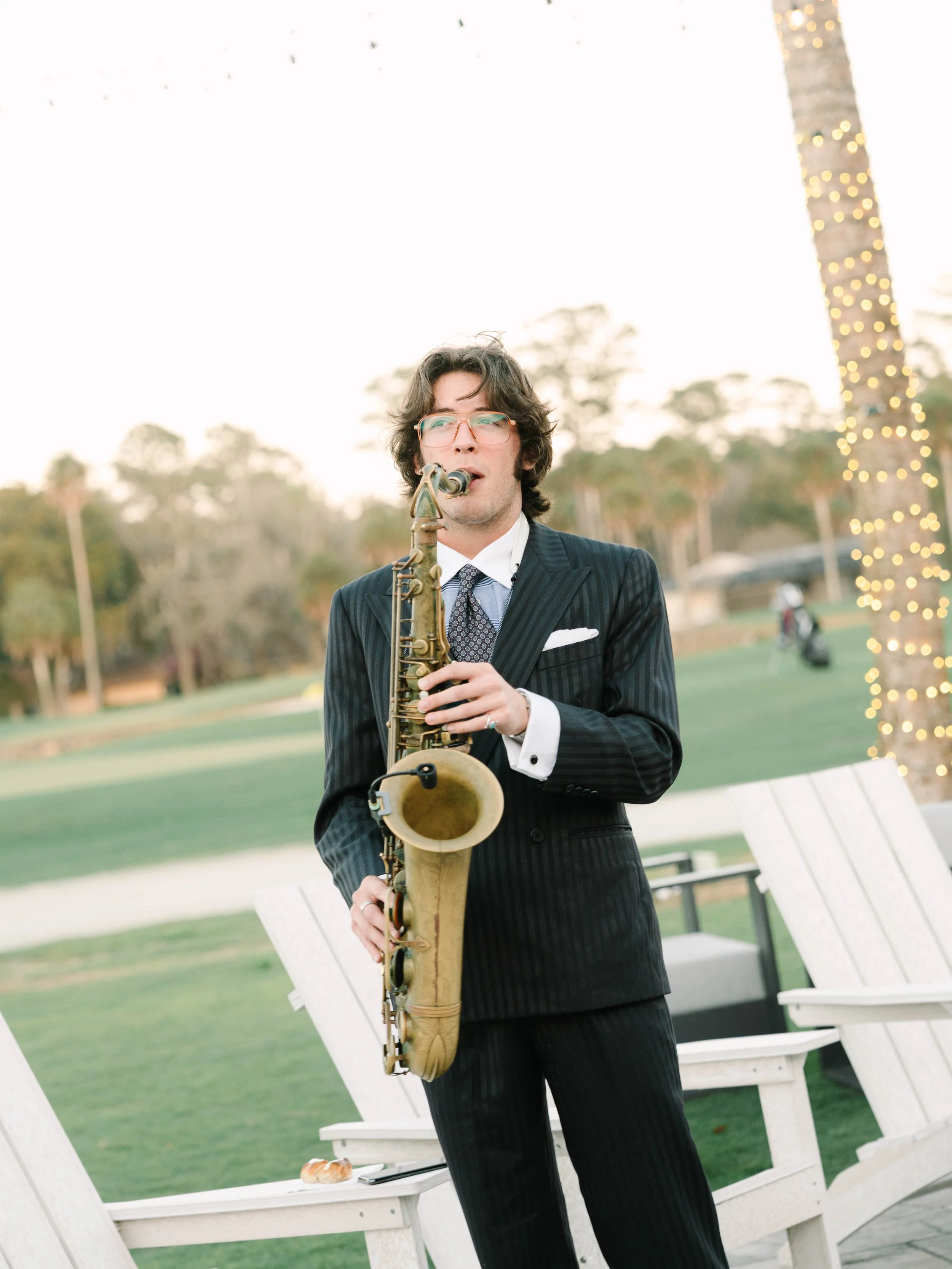 Luxury Wedding Entertainment, Jazz Saxophonist, Cocktail Hour Musician, Garden Wedding Music, Corporate Event Sax, Florida Event Music. Setting the tone with smooth sounds and sharp style. There’s nothing like live saxophone to elevate a sunset cockt
