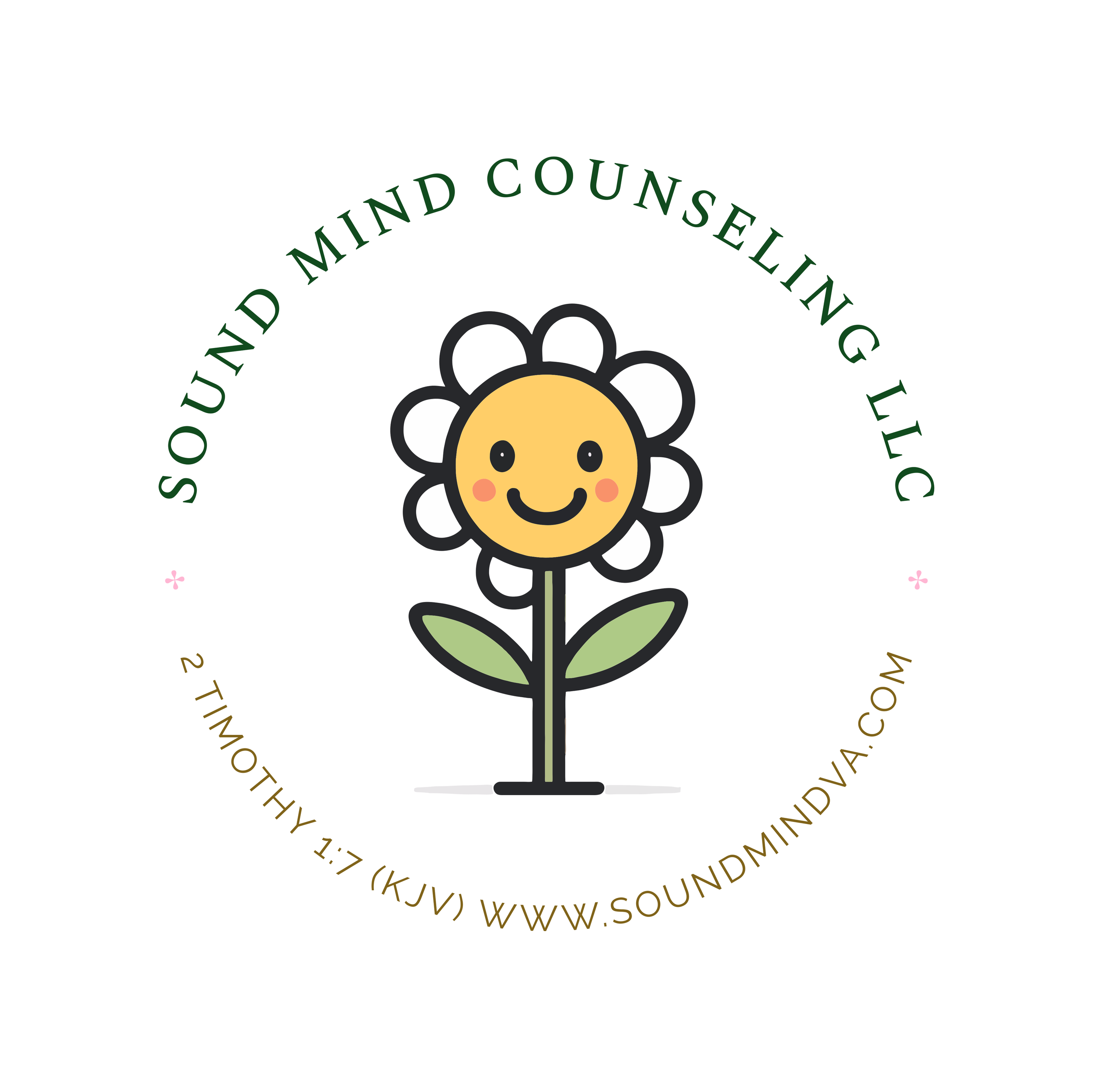 Sound Mind Counseling LLC, Kecia D. Guerra LPC, Radford, Logo