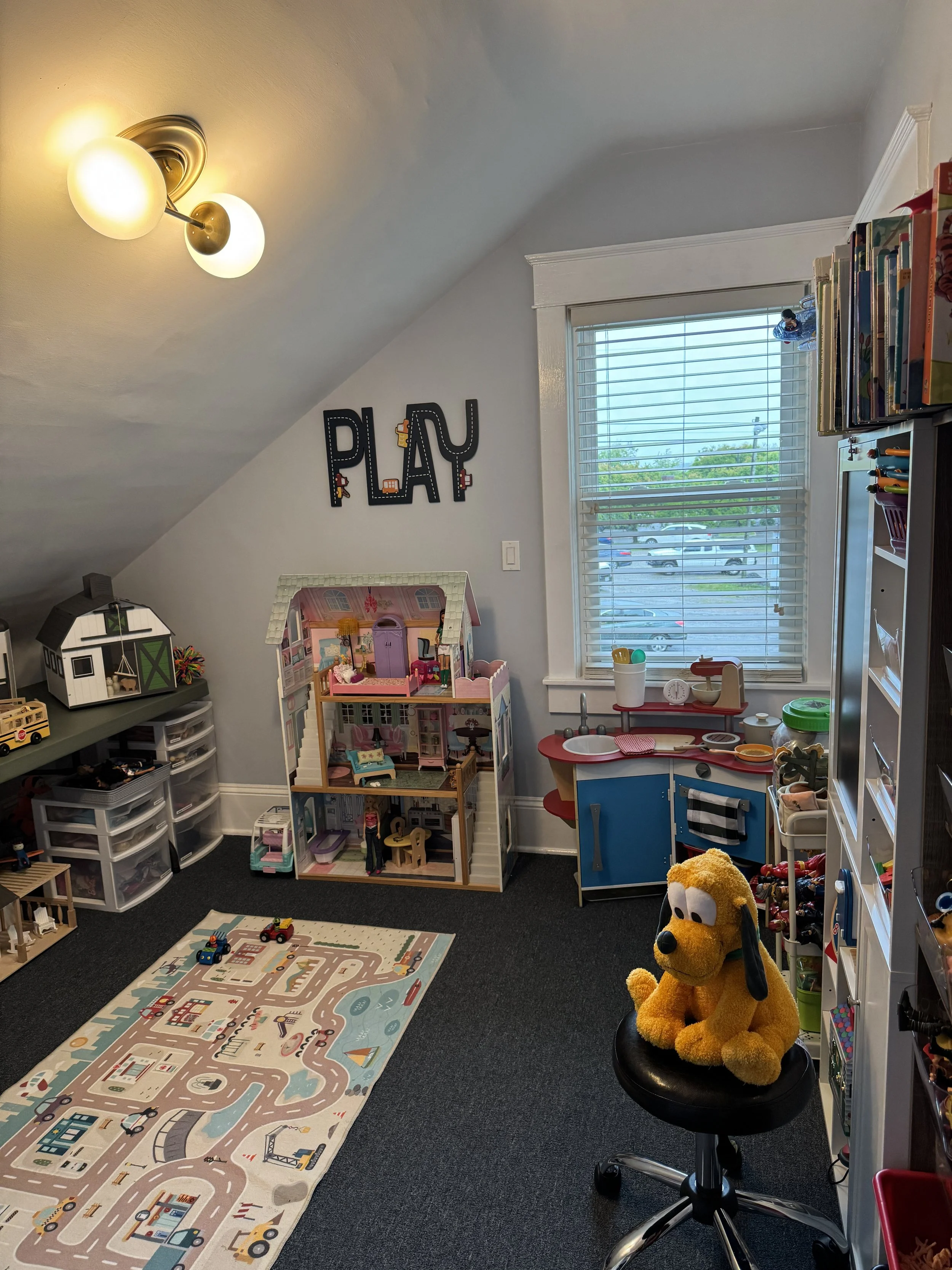 Sound Mind Counseling Playroom, Kecia D. Guerra LPC, Radford