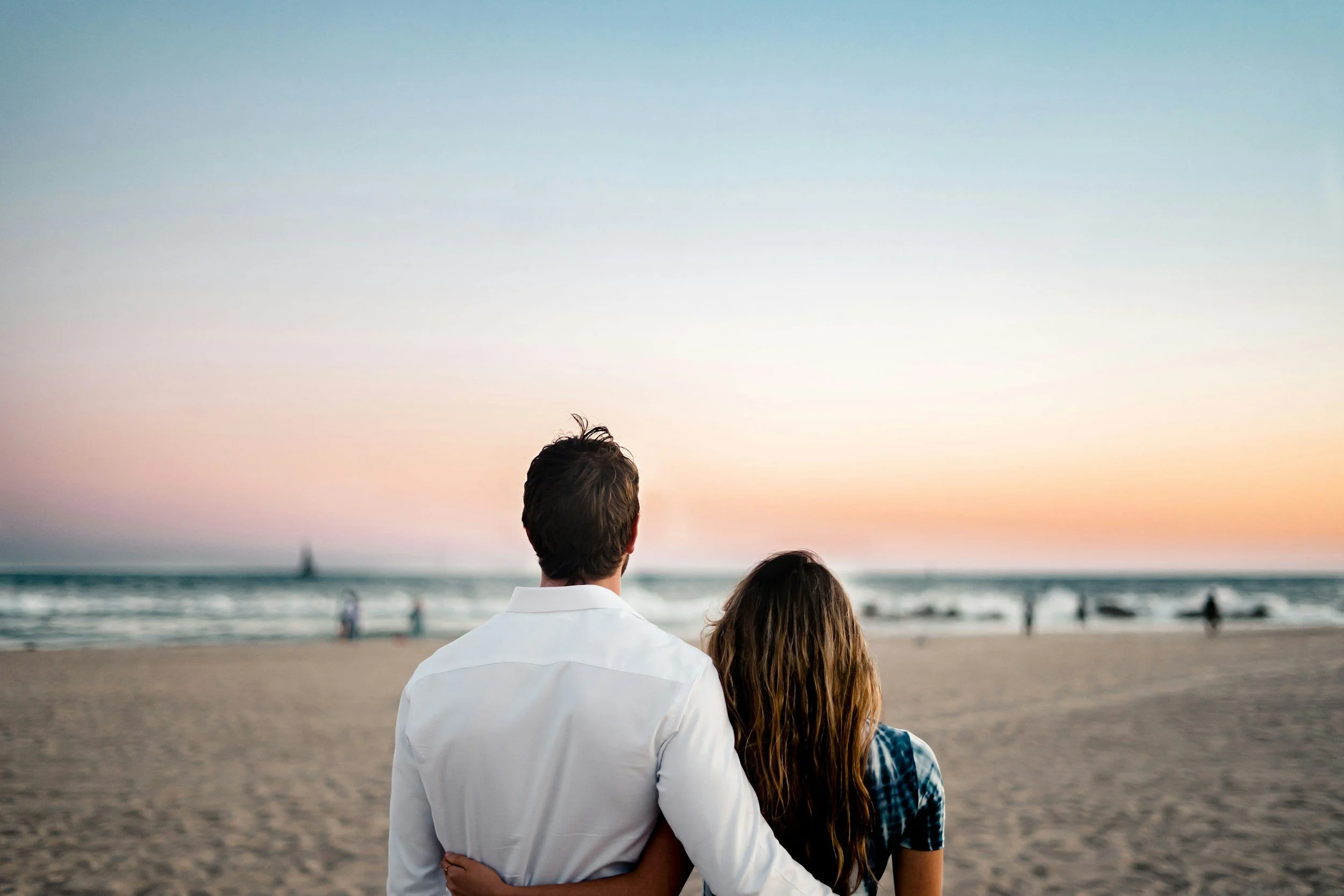 Premarital Counseling SYMBIS, Sound Mind Counseling LLC, Kecia D. Guerra, LPC Engaged couple looking toward the future