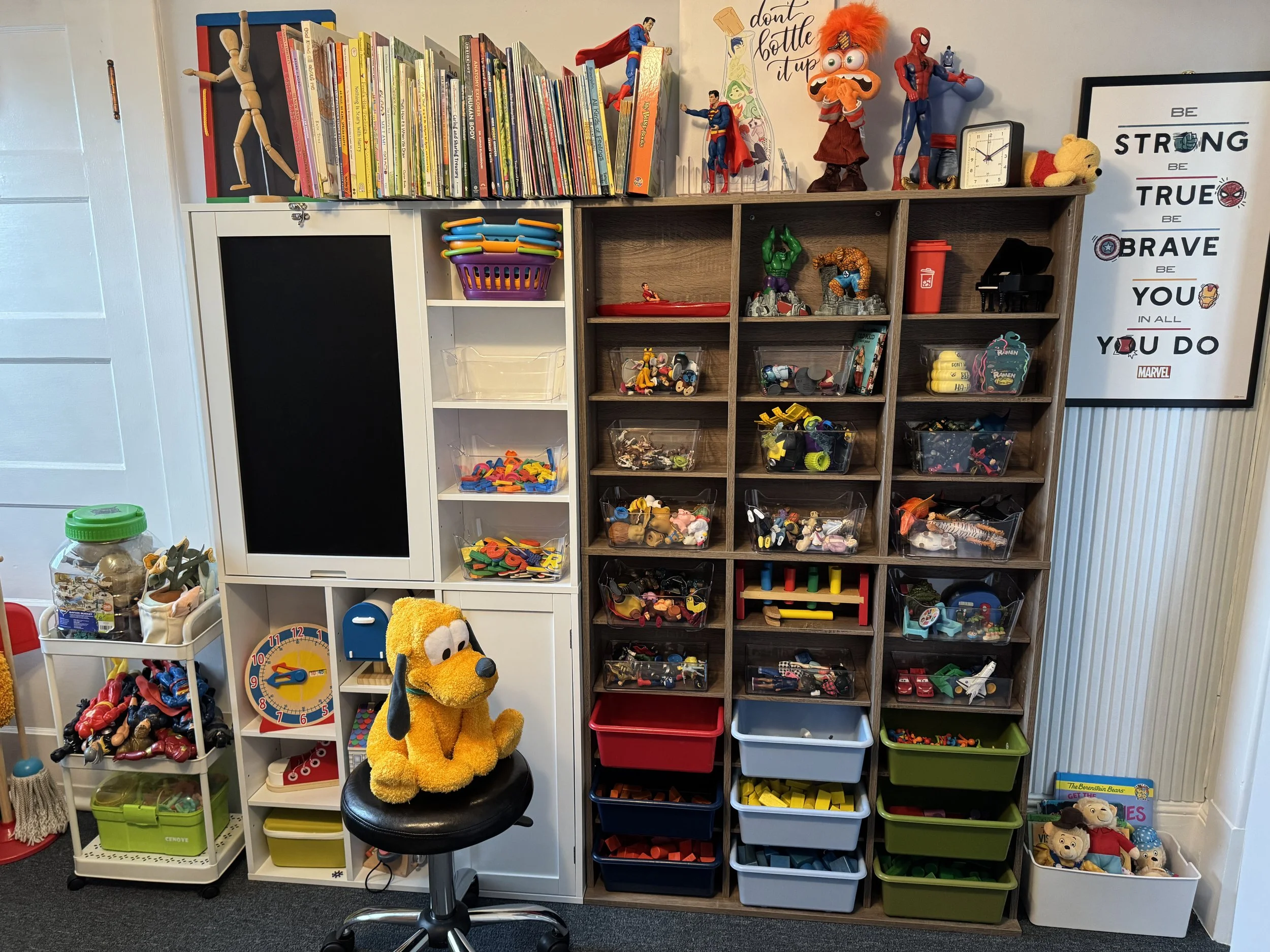 Sound Mind Counseling Playroom, Kecia D. Guerra LPC, Radford