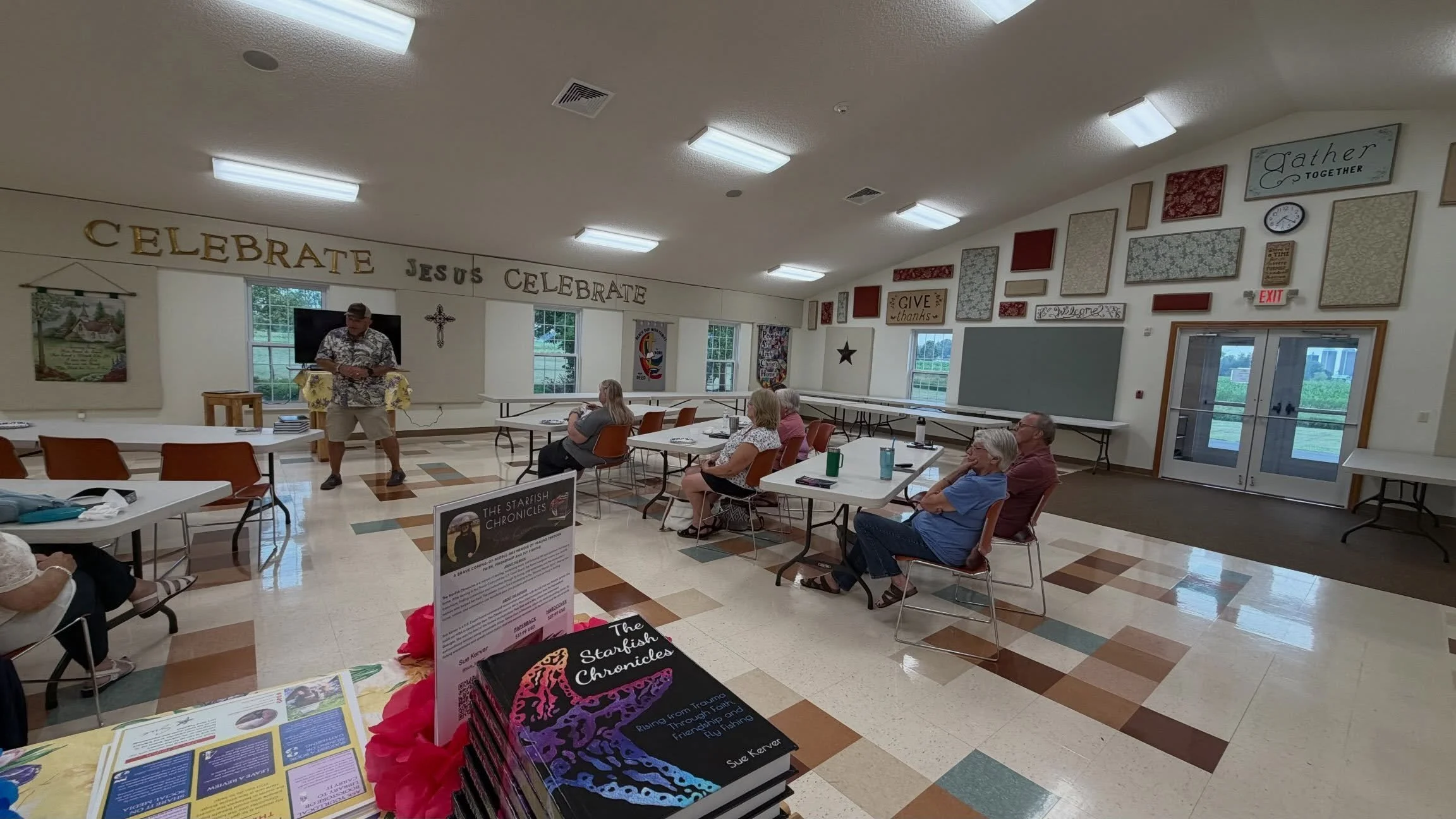 Wonderful start to the Impact Tour! Thanks to Alleluia Lutheran Church in Appleton, WI for hosting, and to @phwff Appleton Chapter for sharing about their programs. Gifted 15 books to PHW Appleton and another 4 to Neenah-Menasha Fire through a chance