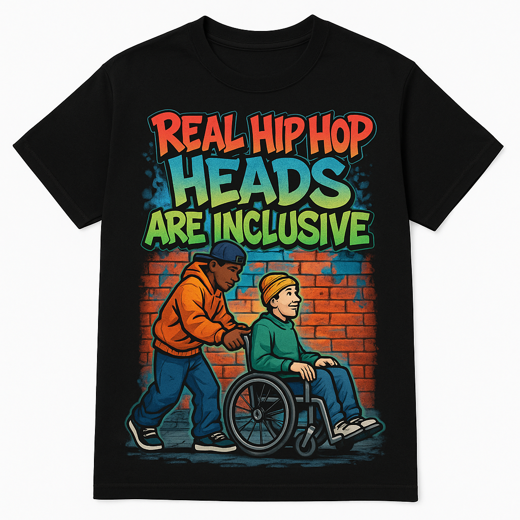 Hip Hop Heads Inclusive T Shirt