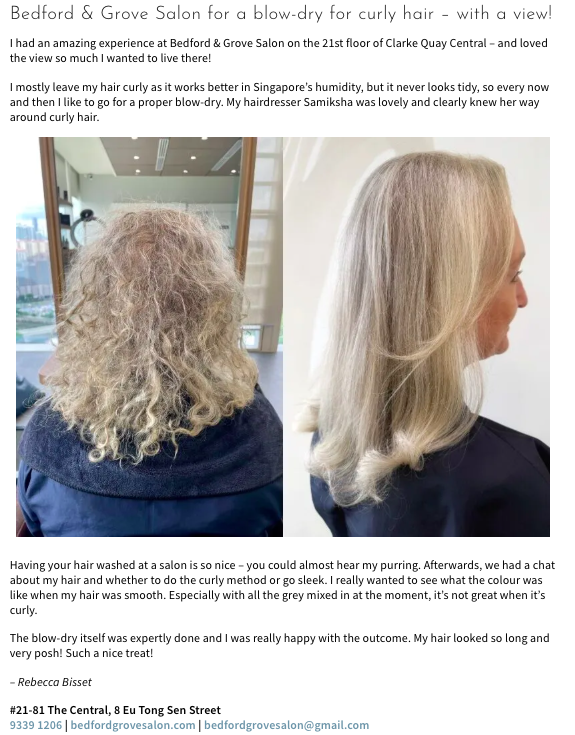 DECEMBER feature in expat living magazine 