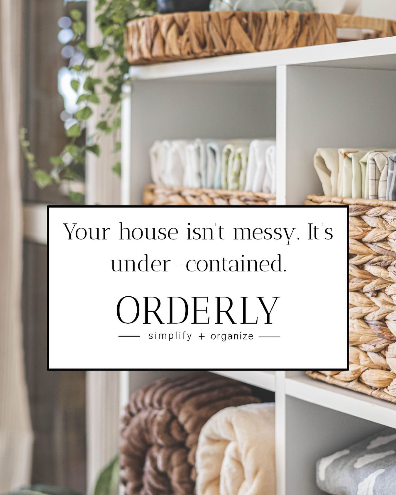 Most homes don&rsquo;t need more purging.
They need better systems.
When everything has a clear home, upkeep gets so much easier.
That&rsquo;s what we design at Orderly.
✨ Calm isn&rsquo;t accidental. It&rsquo;s planned. 

DM ORDER for a consultation