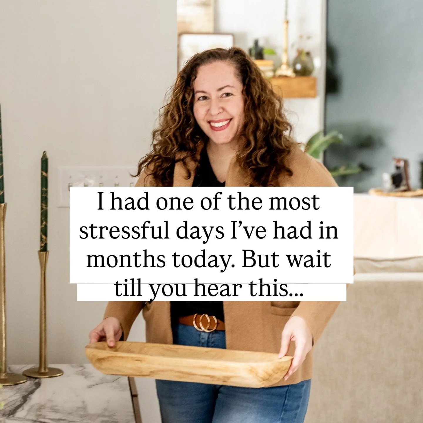 It was just the kind of day where you&rsquo;re just trying to keep your head above water.

But here&rsquo;s what I noticed at the end of the day:

My laundry was folded.
My fridge was stocked.
My counters were clear.
My home felt like a sanctuary ins