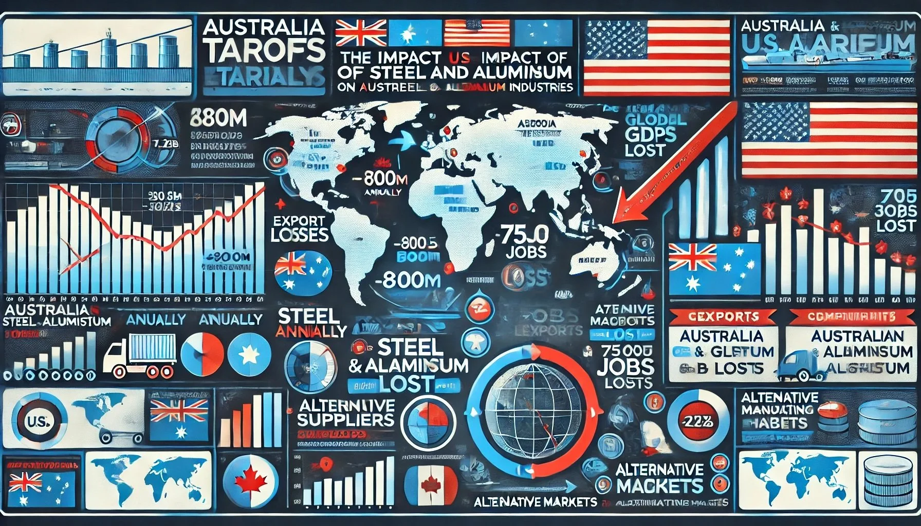 Impact of U.S. Tariffs on Australian Steel & Aluminum Industries (2023–2029)