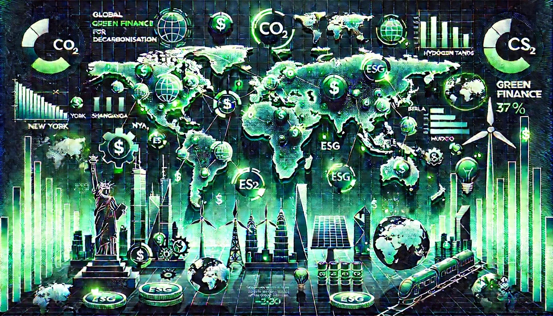 Green Money, Greener Futures: How the World’s Largest Economies Are Paying for Decarbonisation