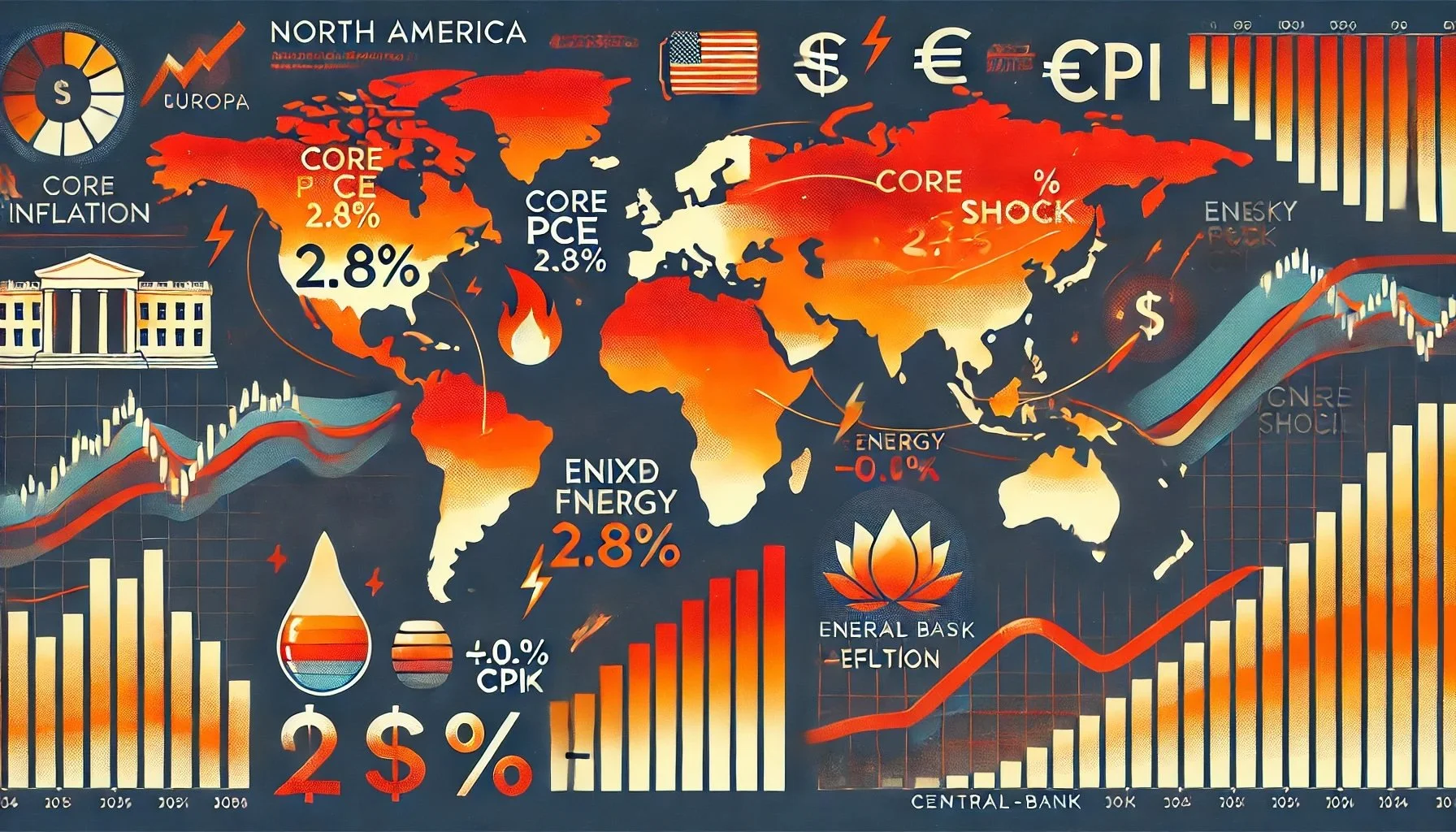Inflation Persistence vs. Deflationary Risks: A Global Divide