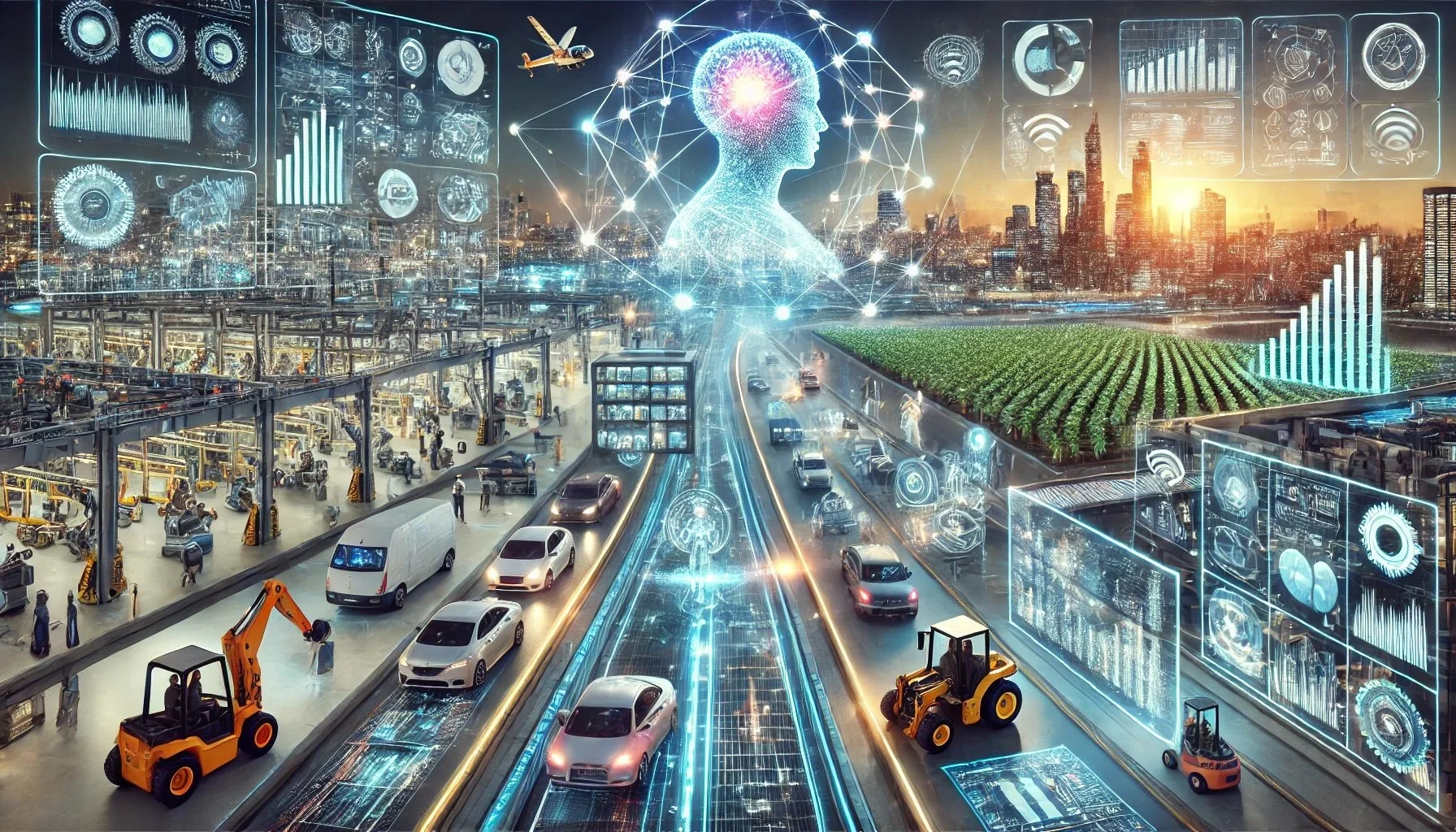 When Algorithms Meet the Assembly Line: How AI is Re‑Wiring Productivity, Jobs & Policy