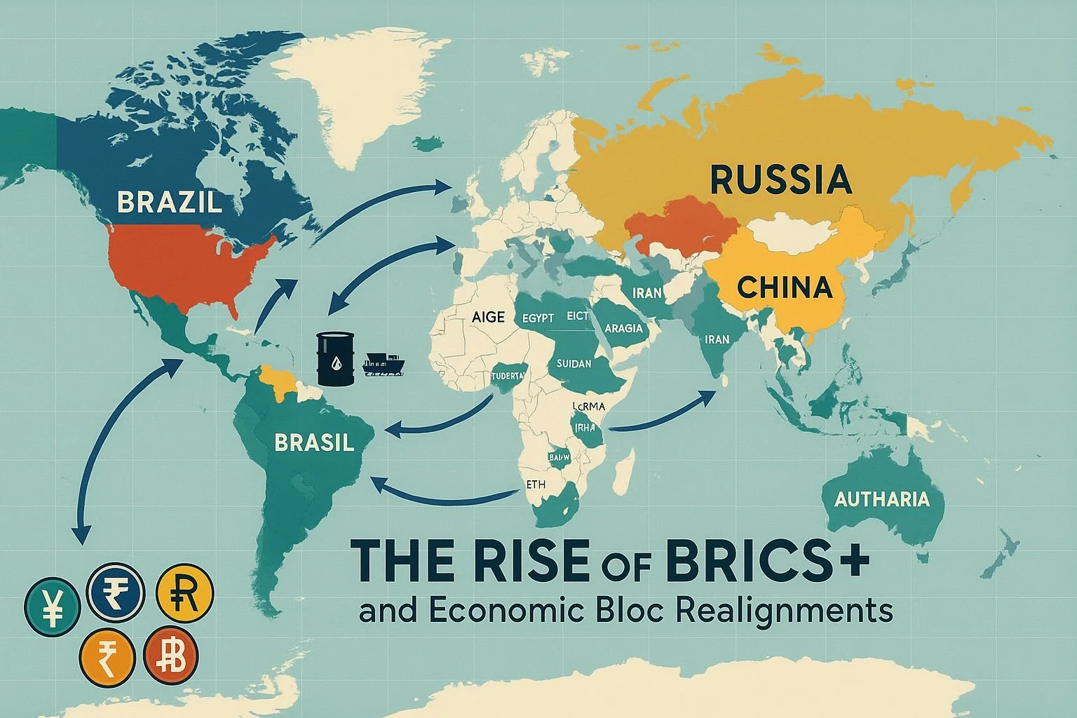 Fragmented Finance: The Rise of BRICS + & Re‑Wiring of World Economy