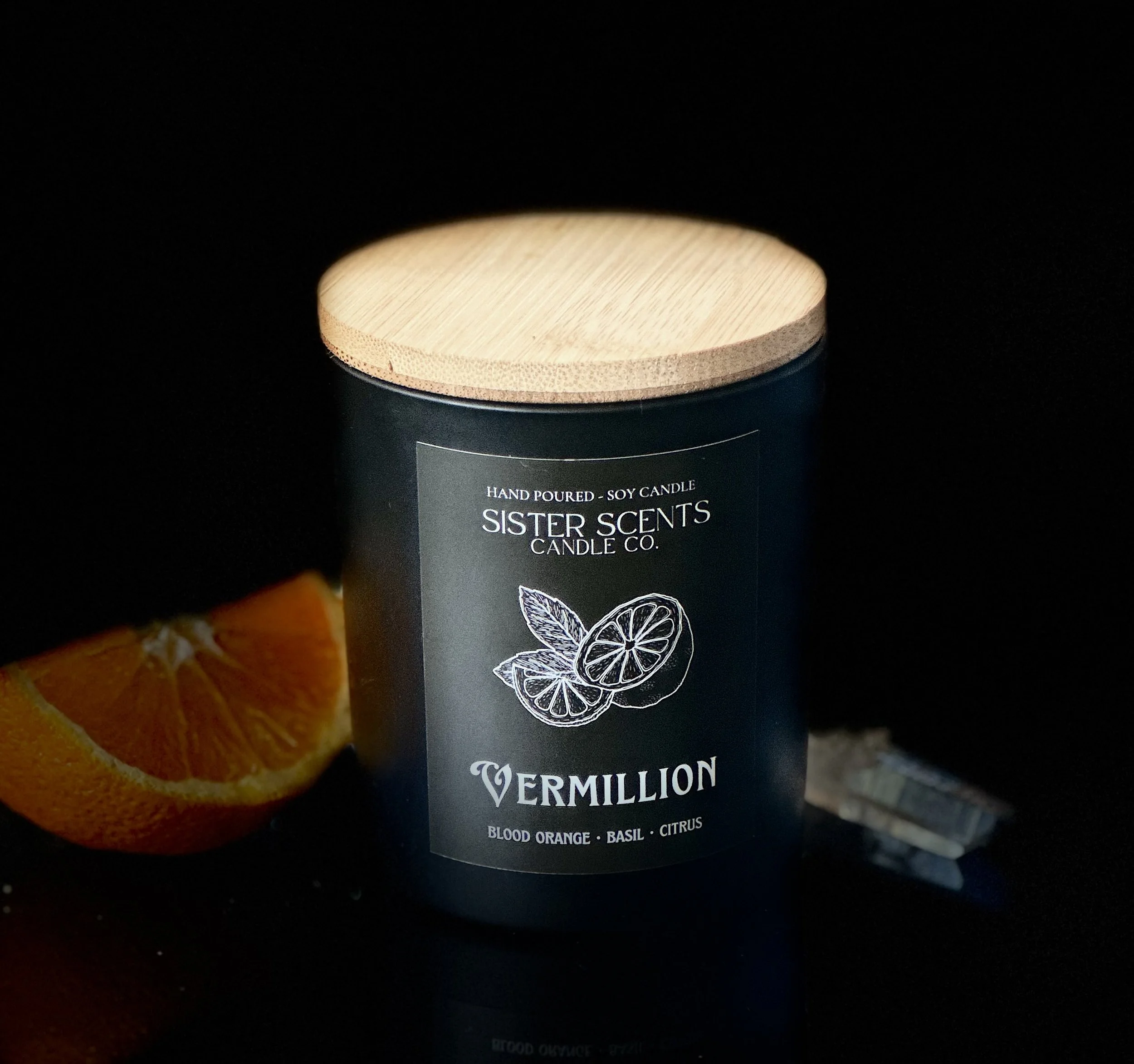 Vermillion Candle