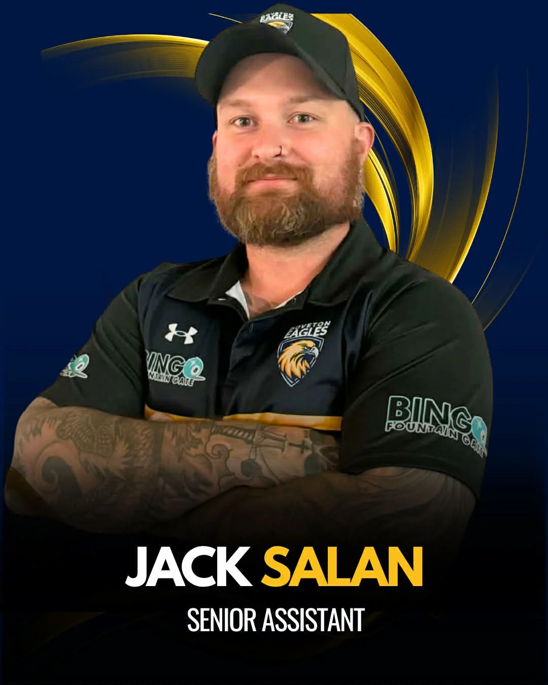 Doveton Eagles FNC Senior Assistant coach, Jack Salan