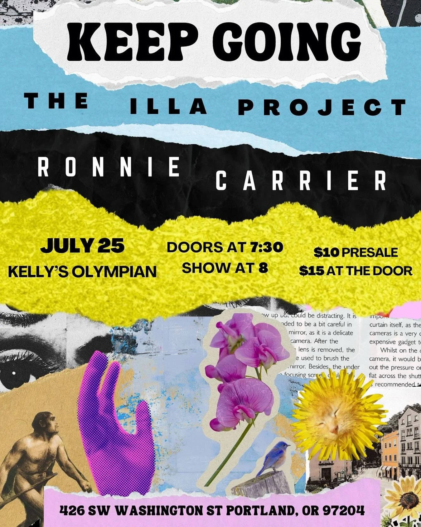 Soooo excited to announce our next show at @kellysolympian on Friday, July 25th 🙌🏻 Things are Not Great&trade;️ right now, and we&rsquo;ll keep saying it until we drop: community is a step toward healing. Let&rsquo;s come together and truly connect
