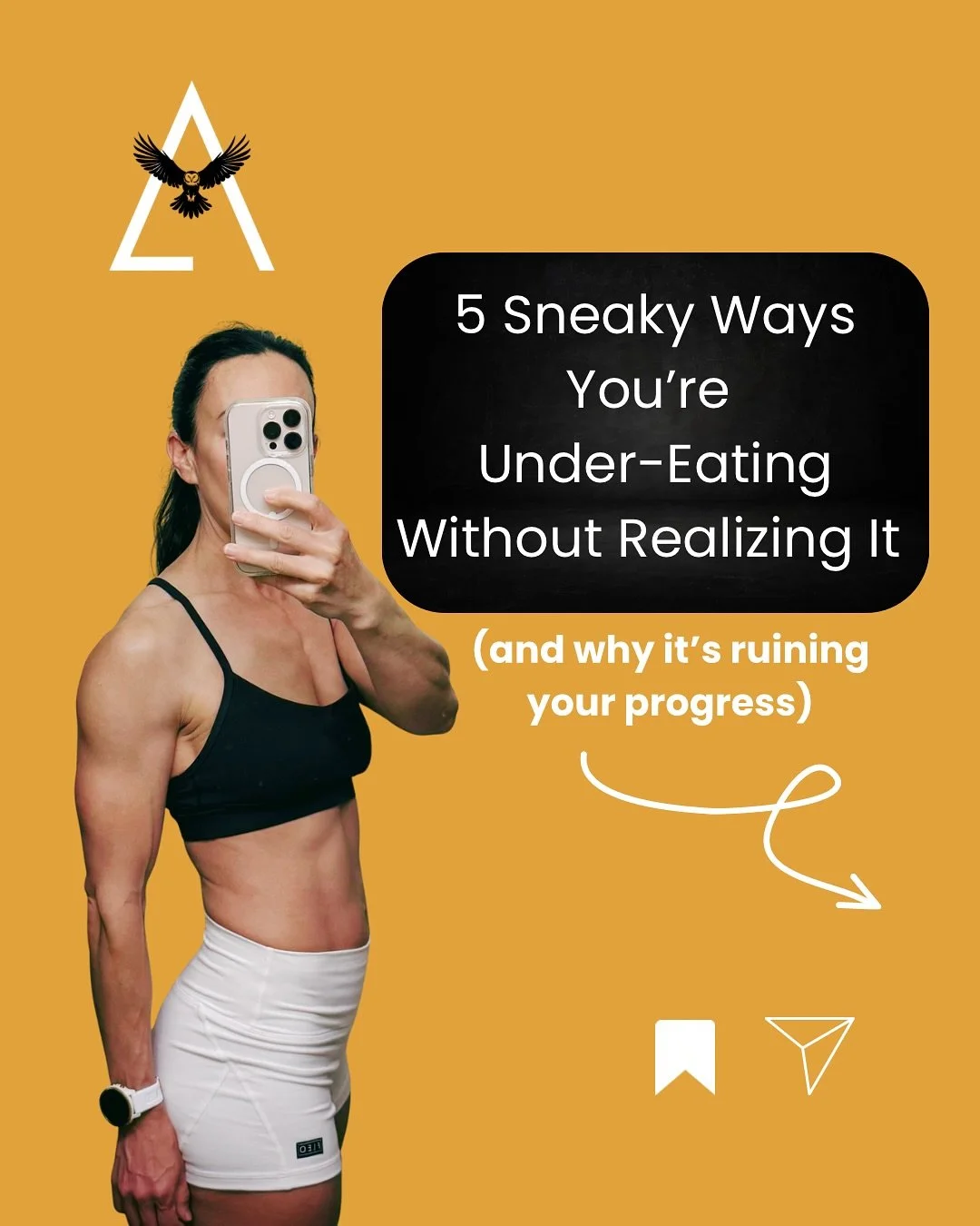 When you chronically under-eat, your body adapts by conserving energy; lowering metabolism, thyroid output, and recovery capacity, to protect itself.

Eating enough keeps your metabolism responsive, hormones balanced, and your body willing to change.