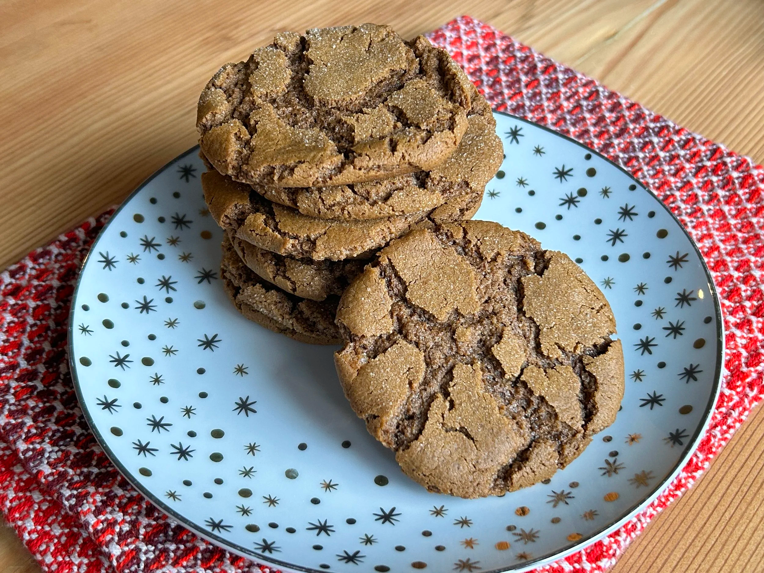 Ginger Molasses Cookies