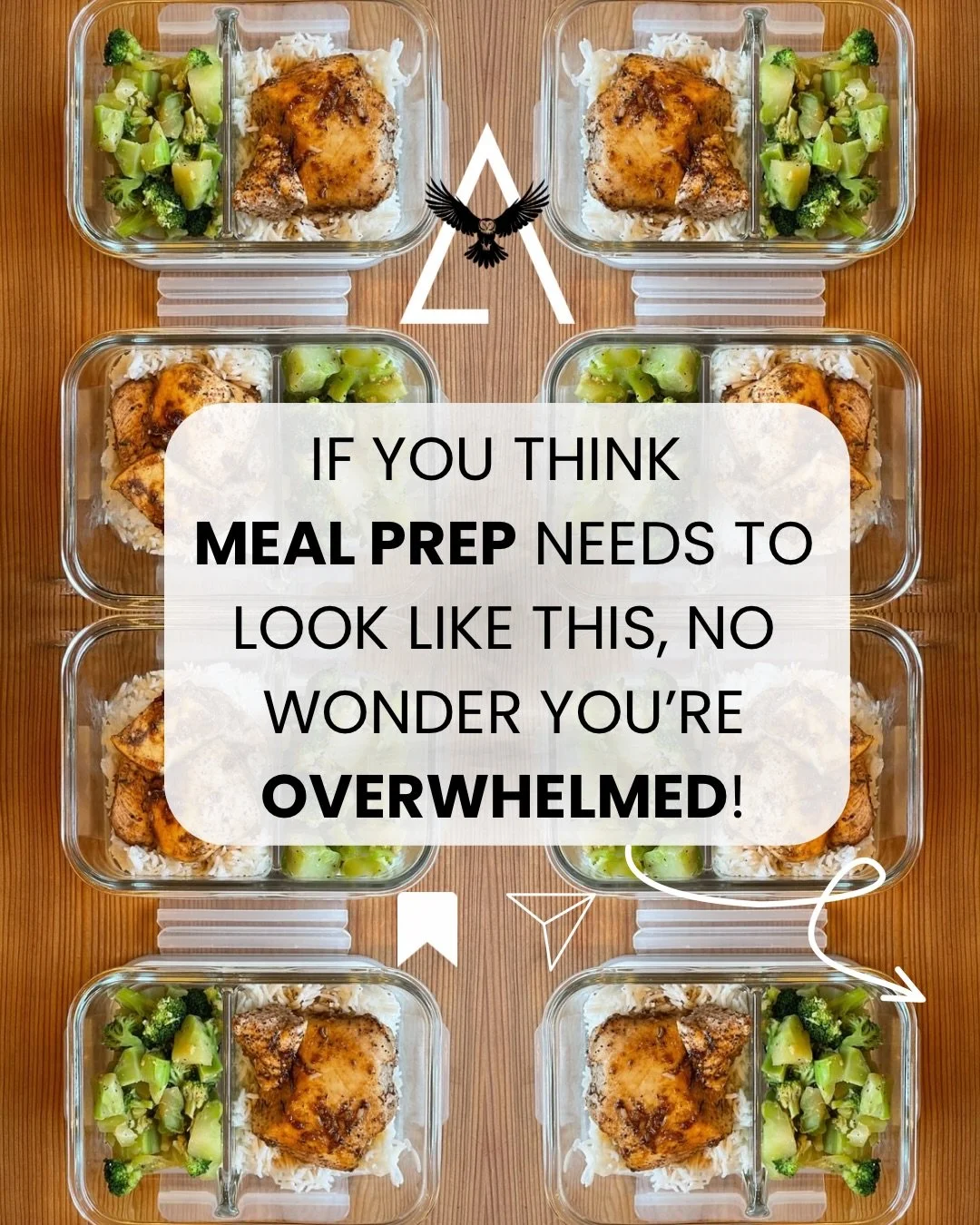 January is when a lot of people decide they&rsquo;re &ldquo;bad at meal prep&rdquo;, but most of the time, it&rsquo;s not a lack of discipline, it&rsquo;s an unrealistic system.

👉 Meal prep isn&rsquo;t meant to: - lock you into the same meals all w