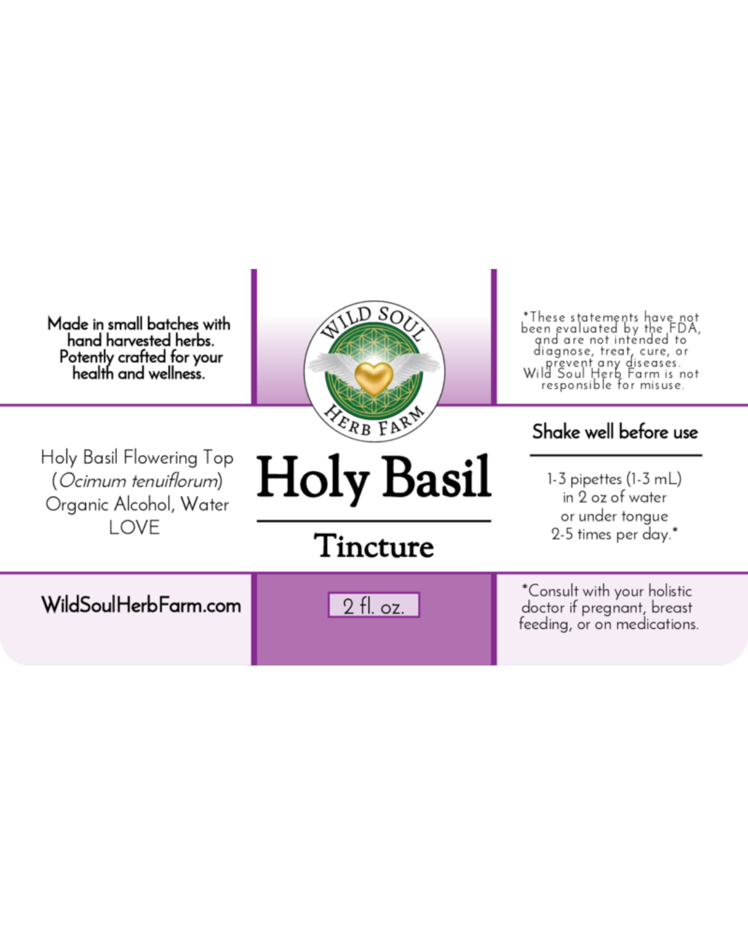 Holy Basil Tincture