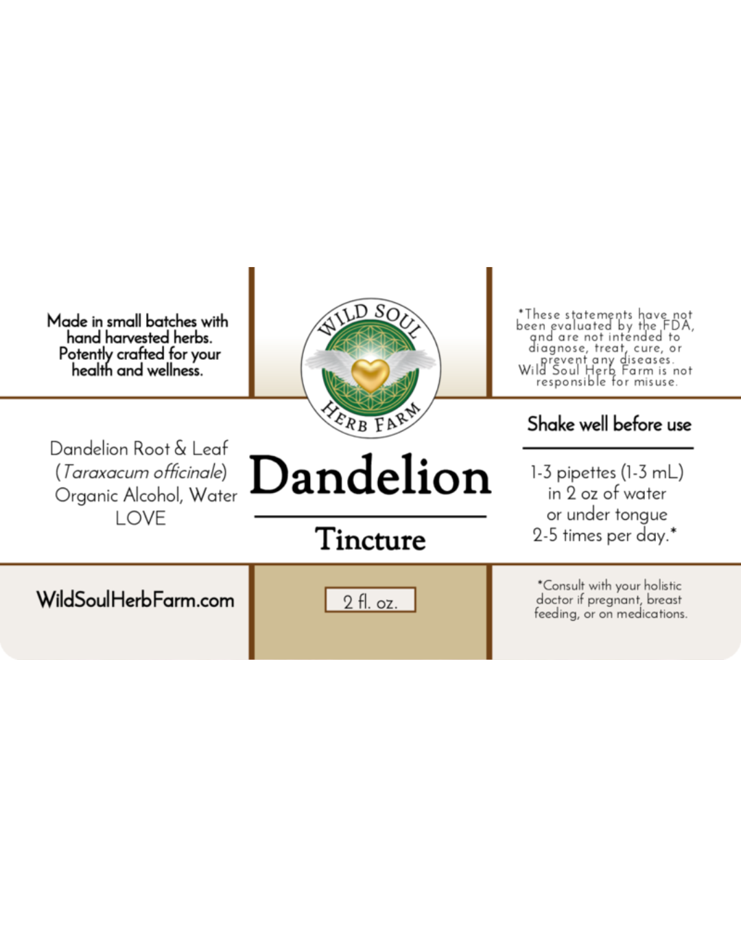 Dandelion Tincture