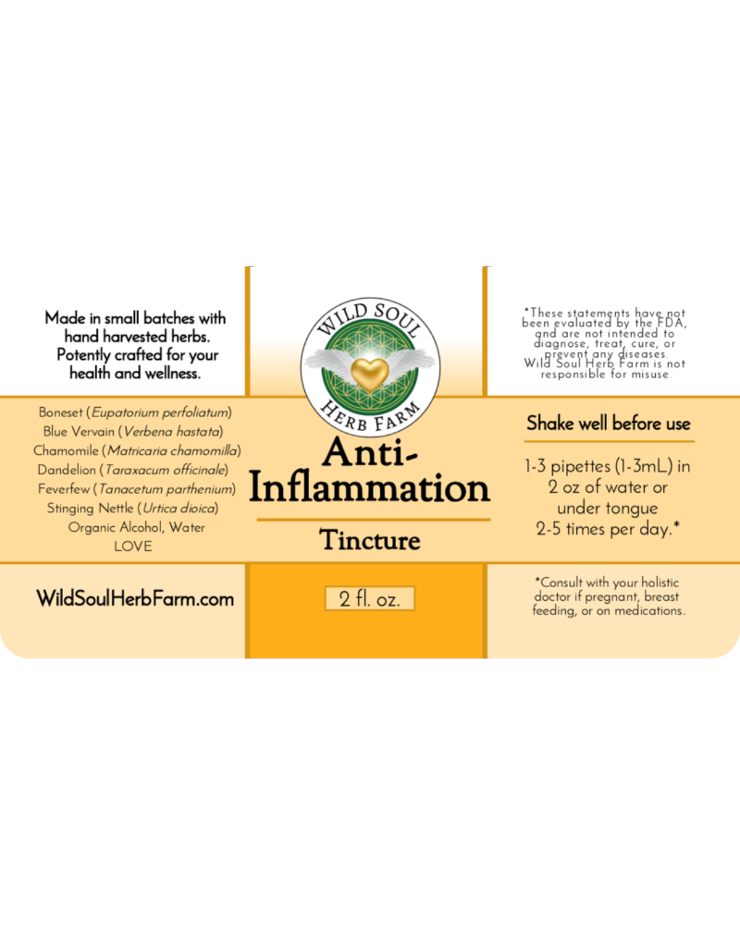 Anti-Inflammation Tincture