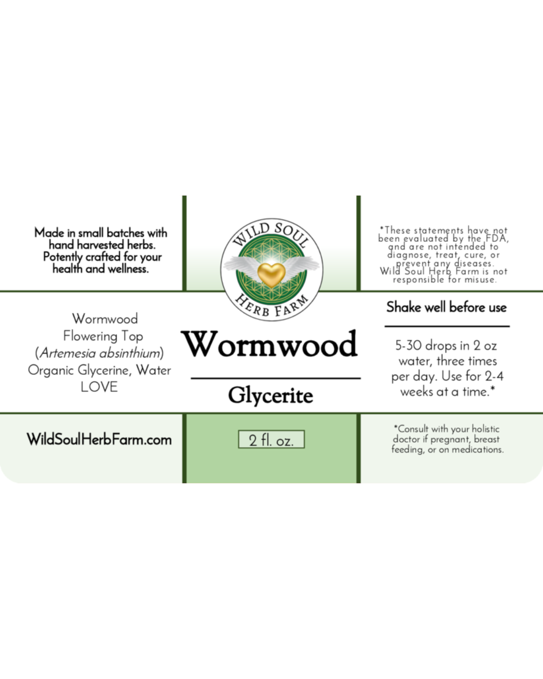 Wormwood Glycerite