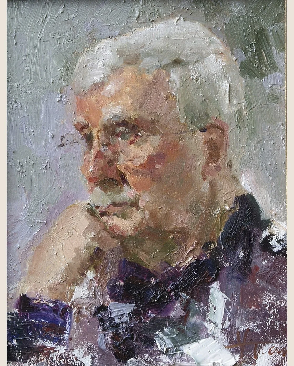 Merv
Oil on board
14 x 11 inches